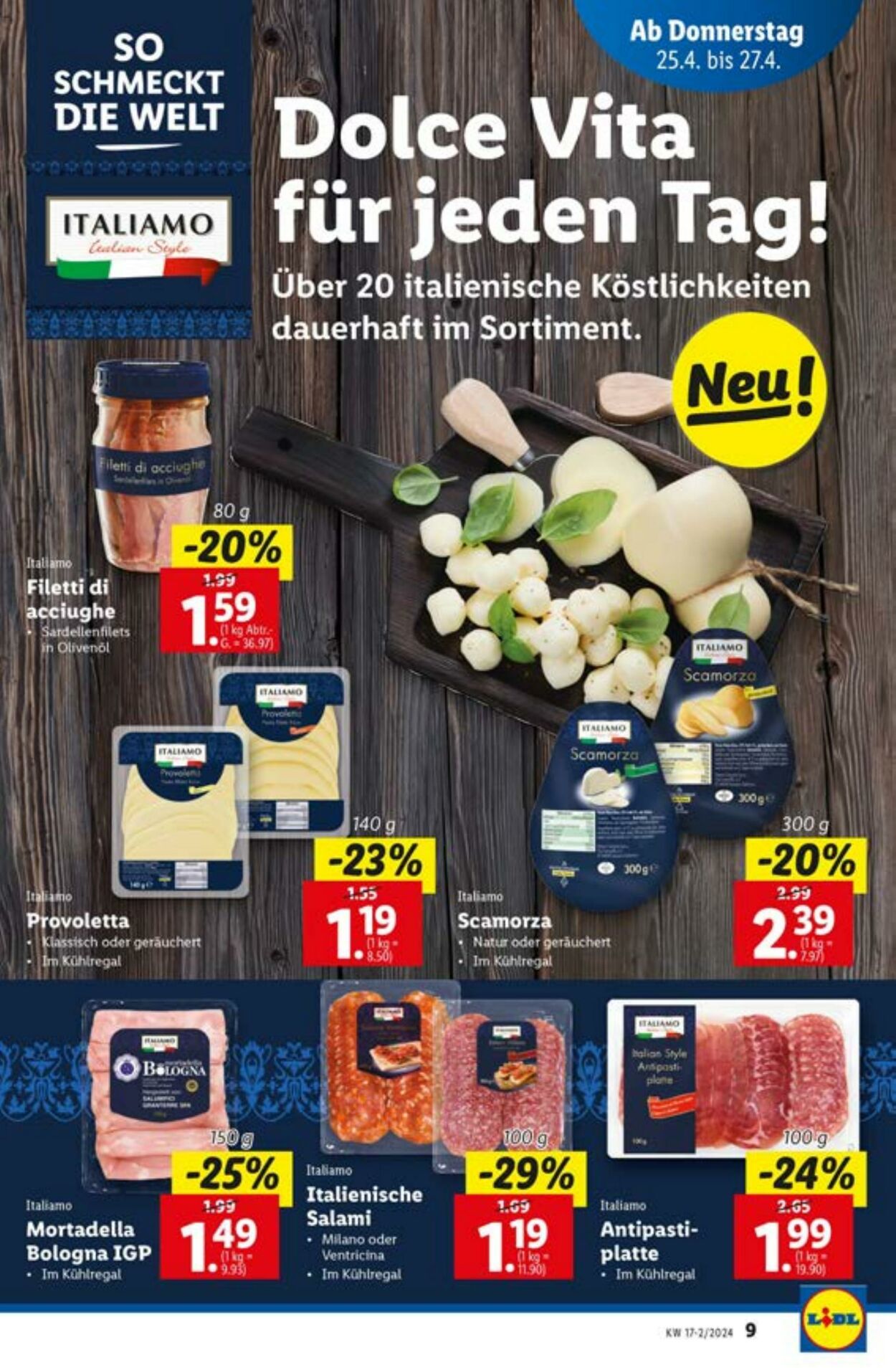 Prospekt Lidl 25.04.2024 - 30.04.2024