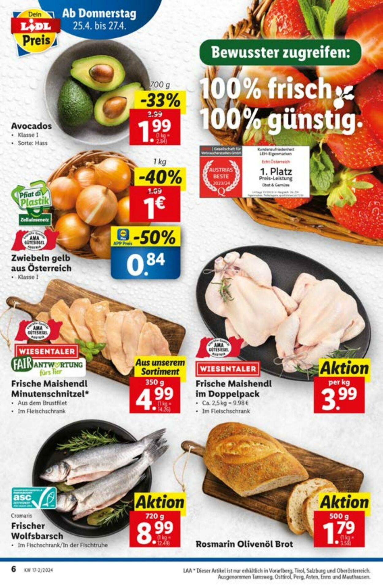 Prospekt Lidl 25.04.2024 - 30.04.2024