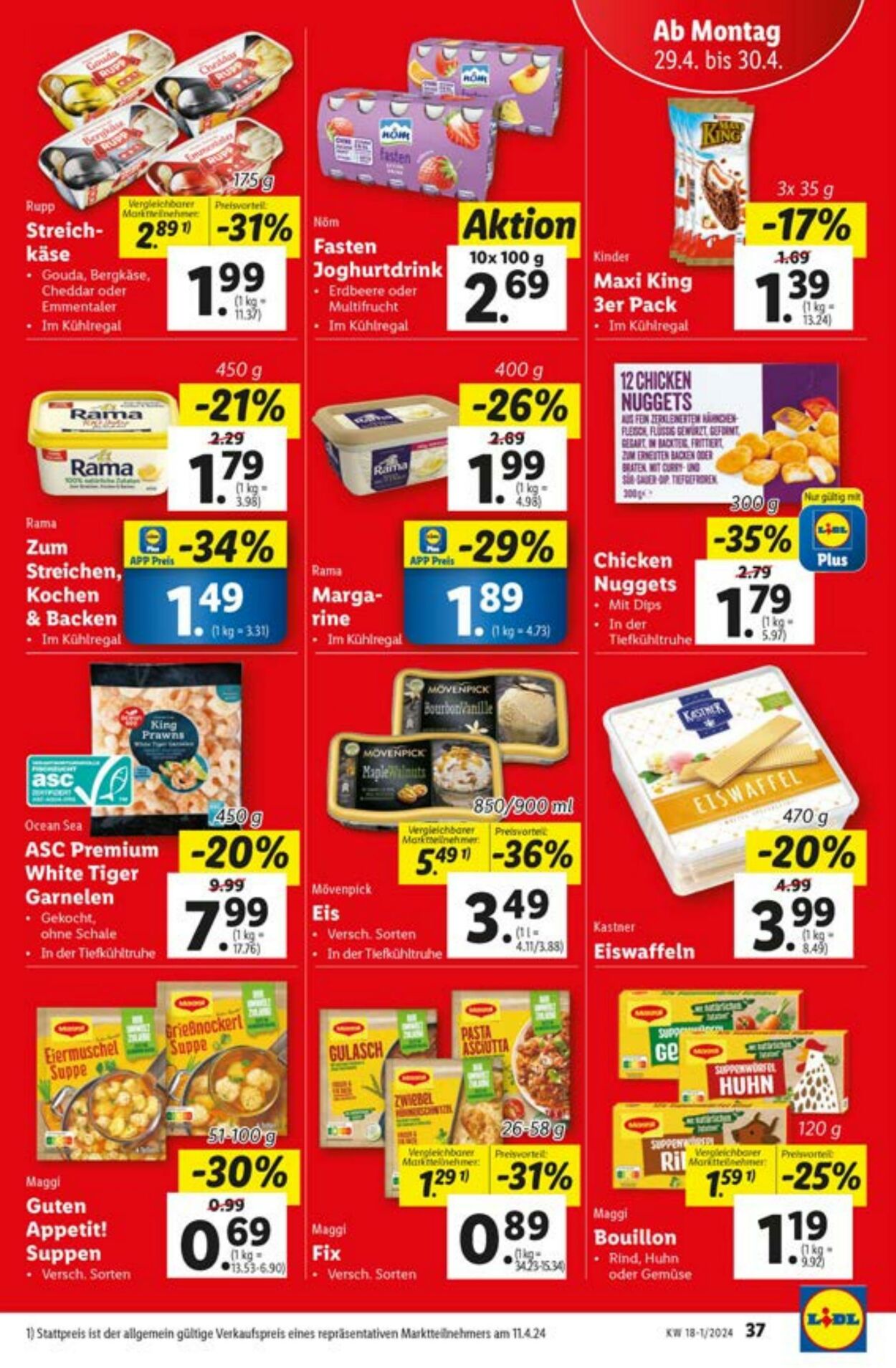 Prospekt Lidl 25.04.2024 - 30.04.2024