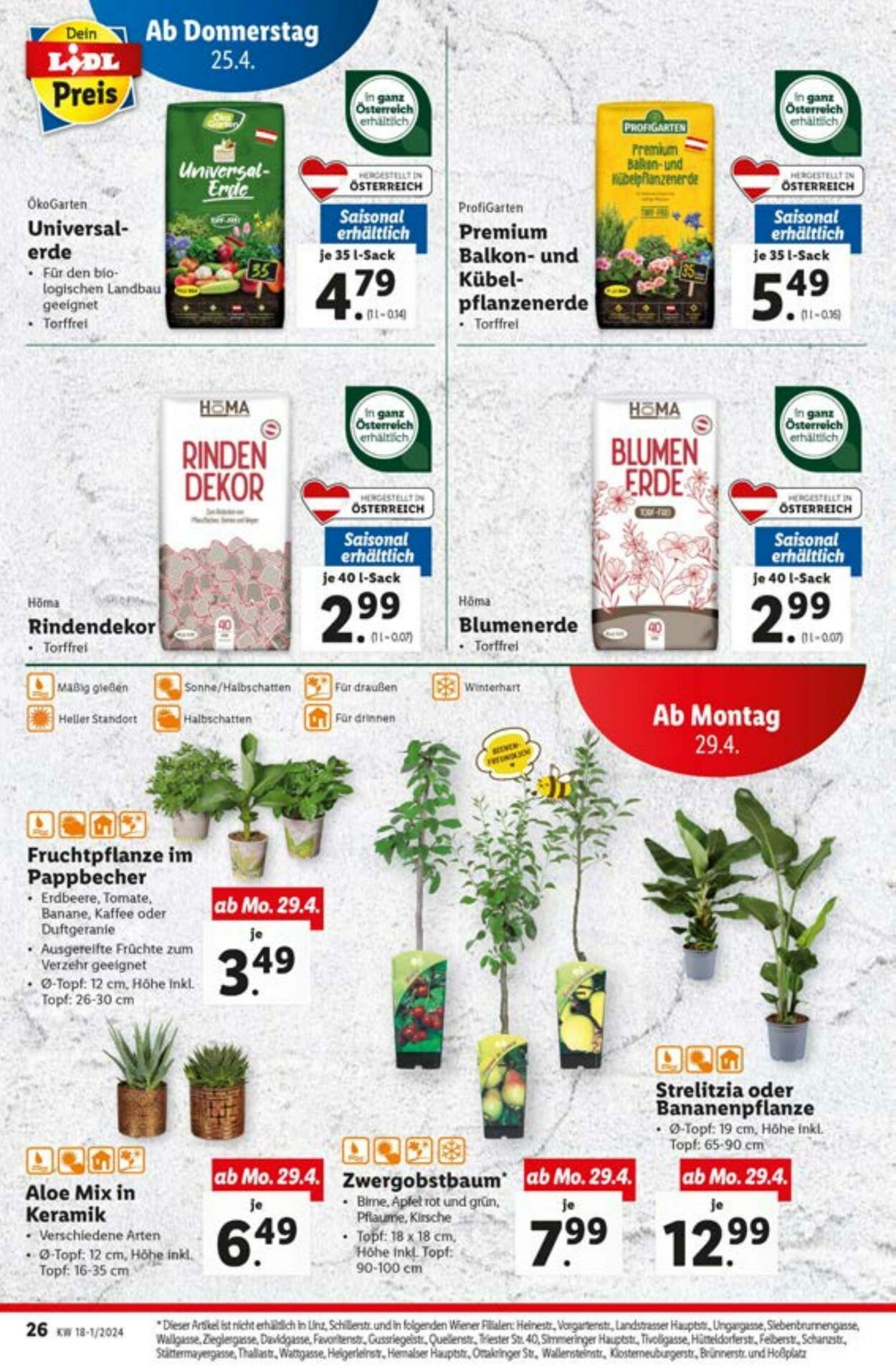 Prospekt Lidl 25.04.2024 - 30.04.2024