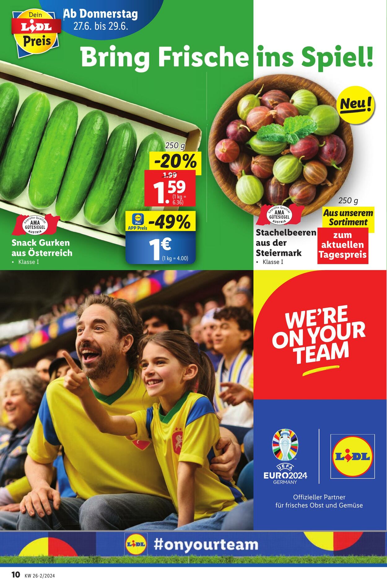 Prospekt Lidl 27.06.2024 - 03.07.2024