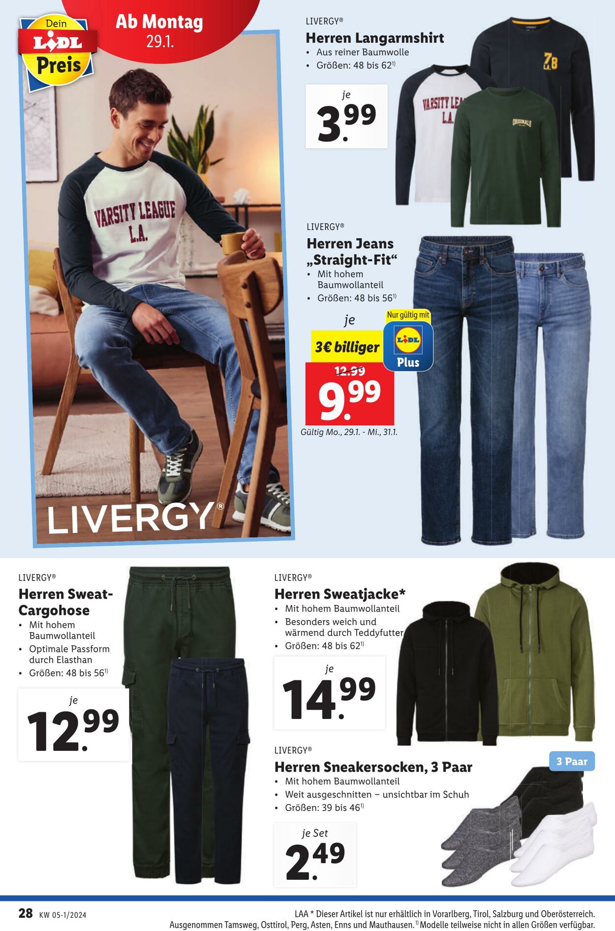 Prospekt Lidl 25.01.2024 - 31.01.2024