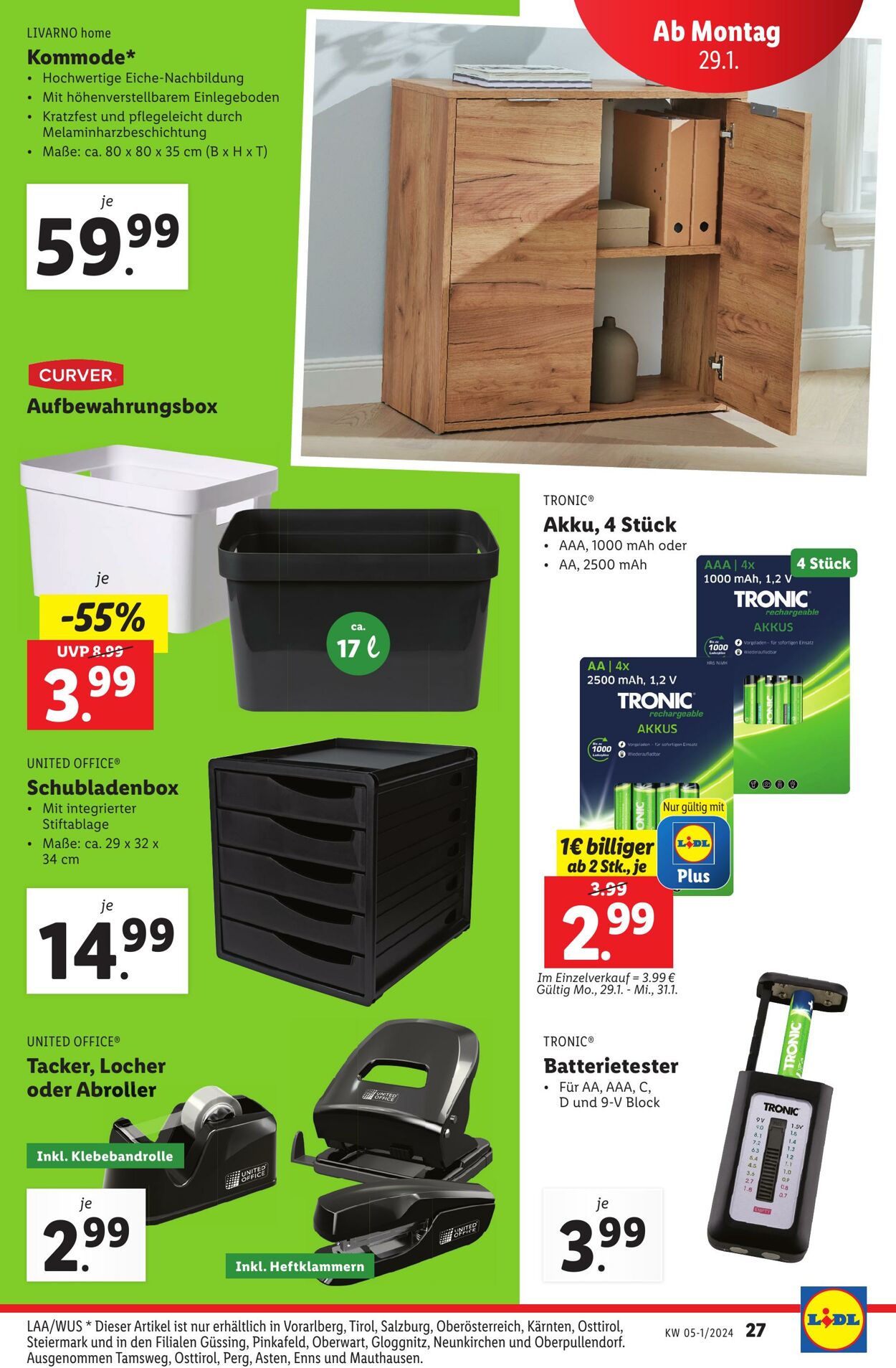 Prospekt Lidl 25.01.2024 - 31.01.2024