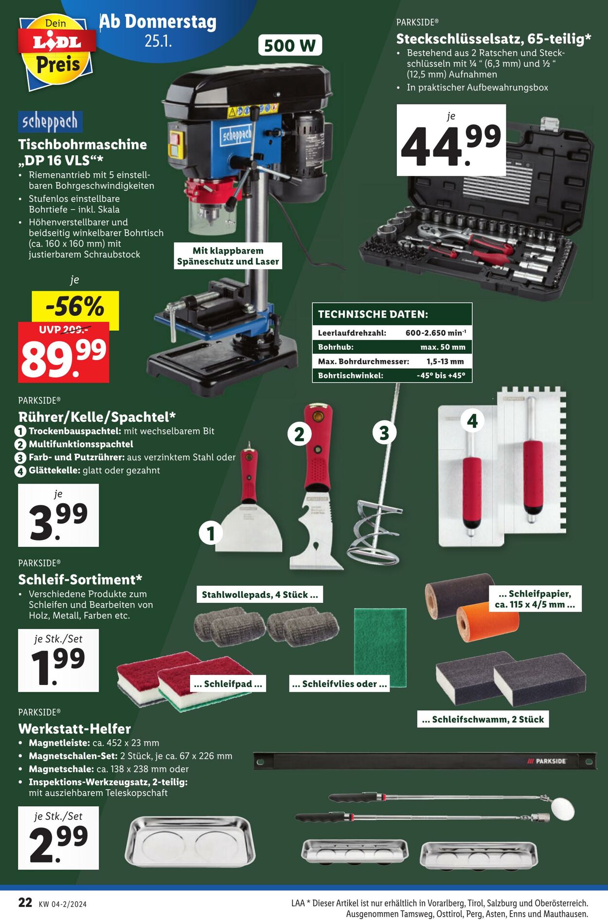 Prospekt Lidl 25.01.2024 - 31.01.2024