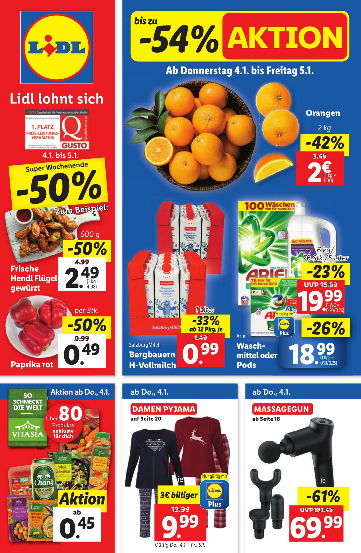 Prospekt Lidl 04.01.2024 - 10.01.2024