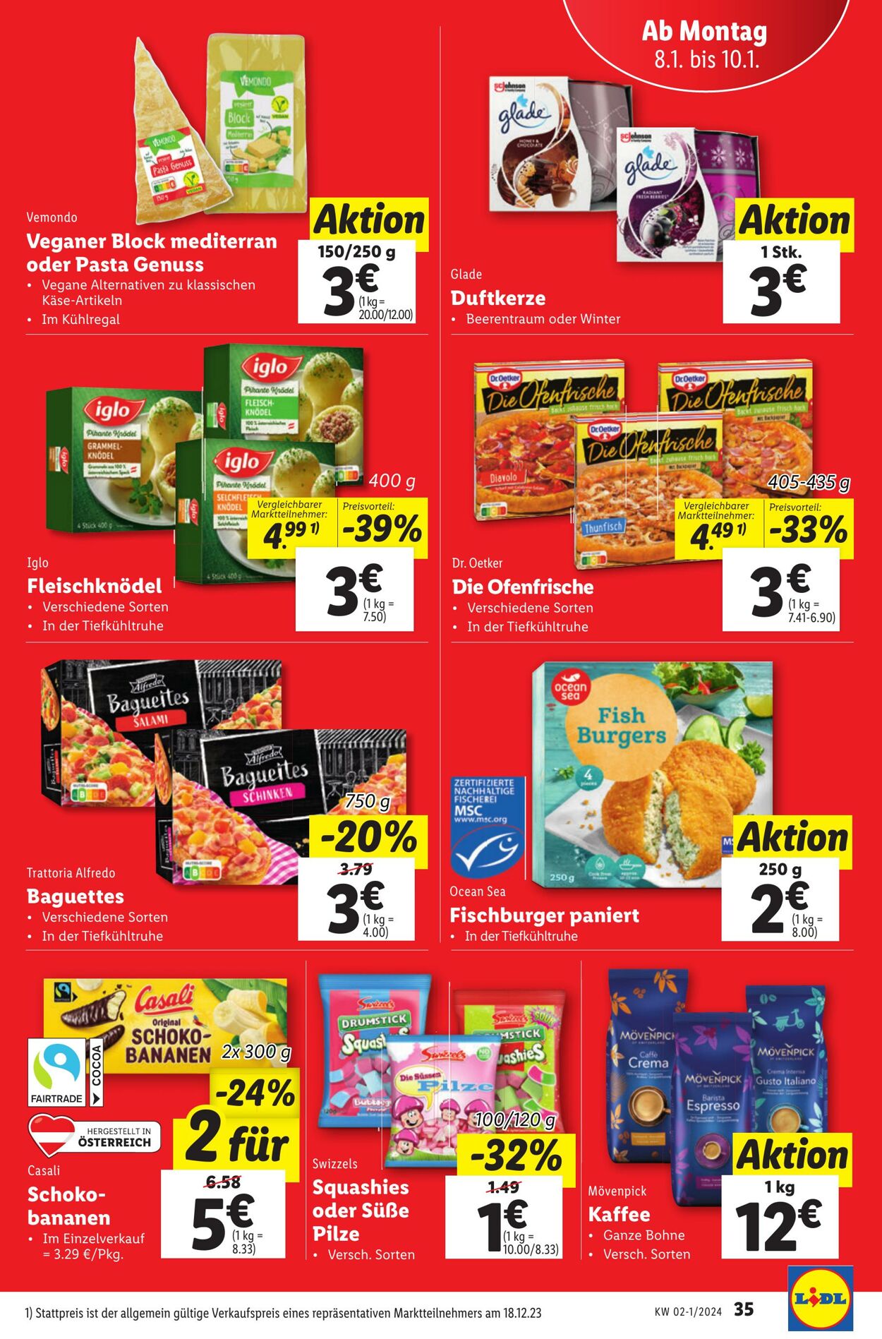 Prospekt Lidl 04.01.2024 - 10.01.2024