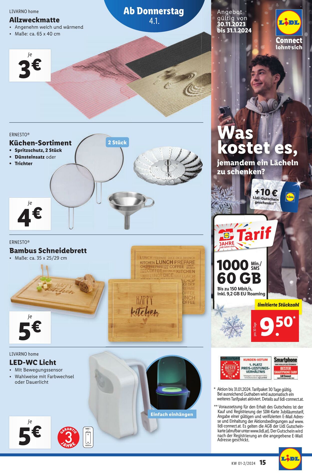 Prospekt Lidl 04.01.2024 - 10.01.2024