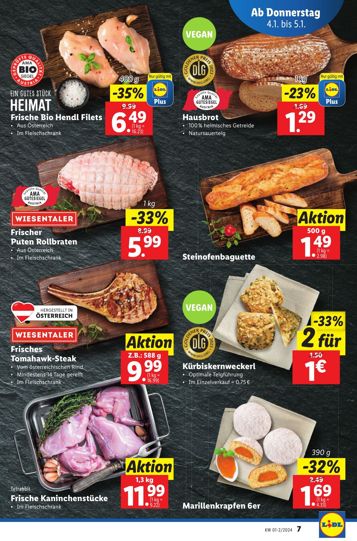 Prospekt Lidl 04.01.2024 - 10.01.2024