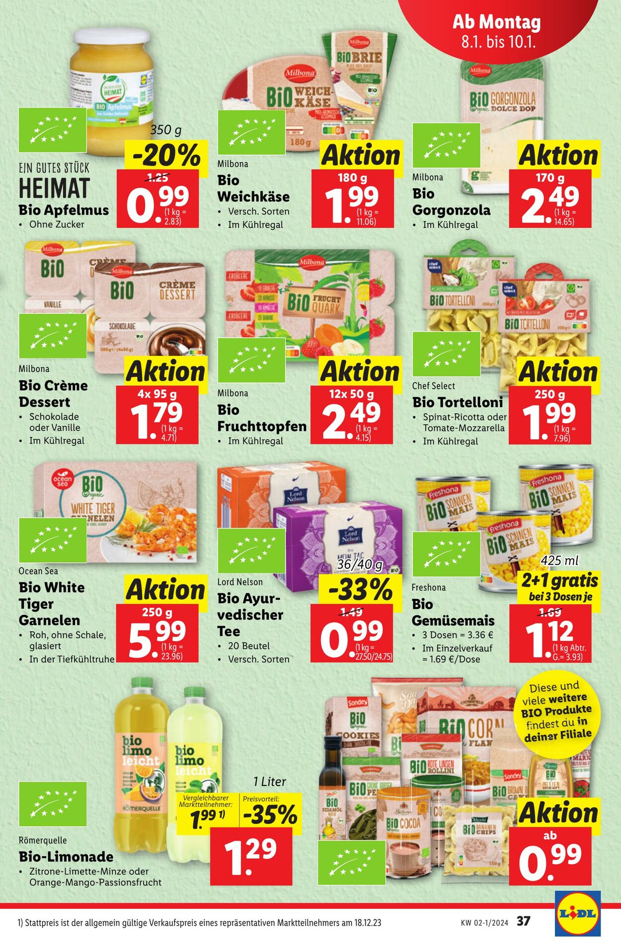 Prospekt Lidl 04.01.2024 - 10.01.2024