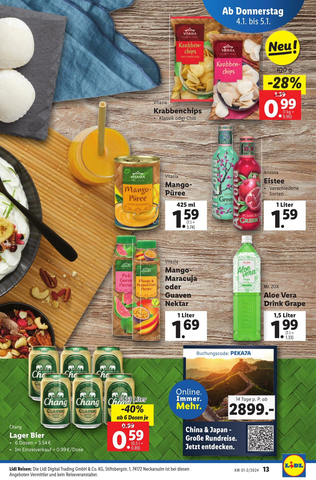 Prospekt Lidl 04.01.2024 - 10.01.2024