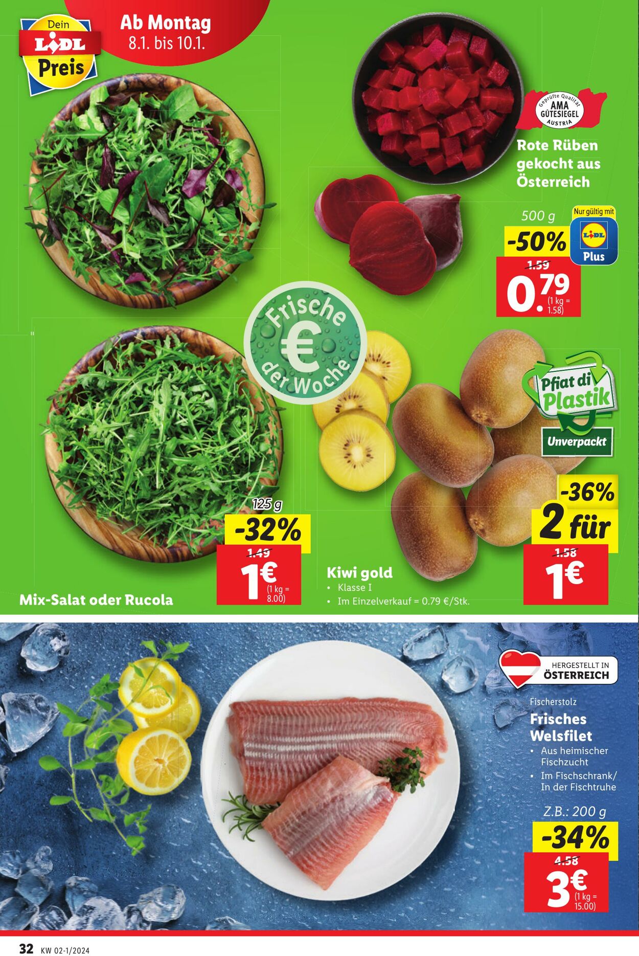 Prospekt Lidl 04.01.2024 - 10.01.2024