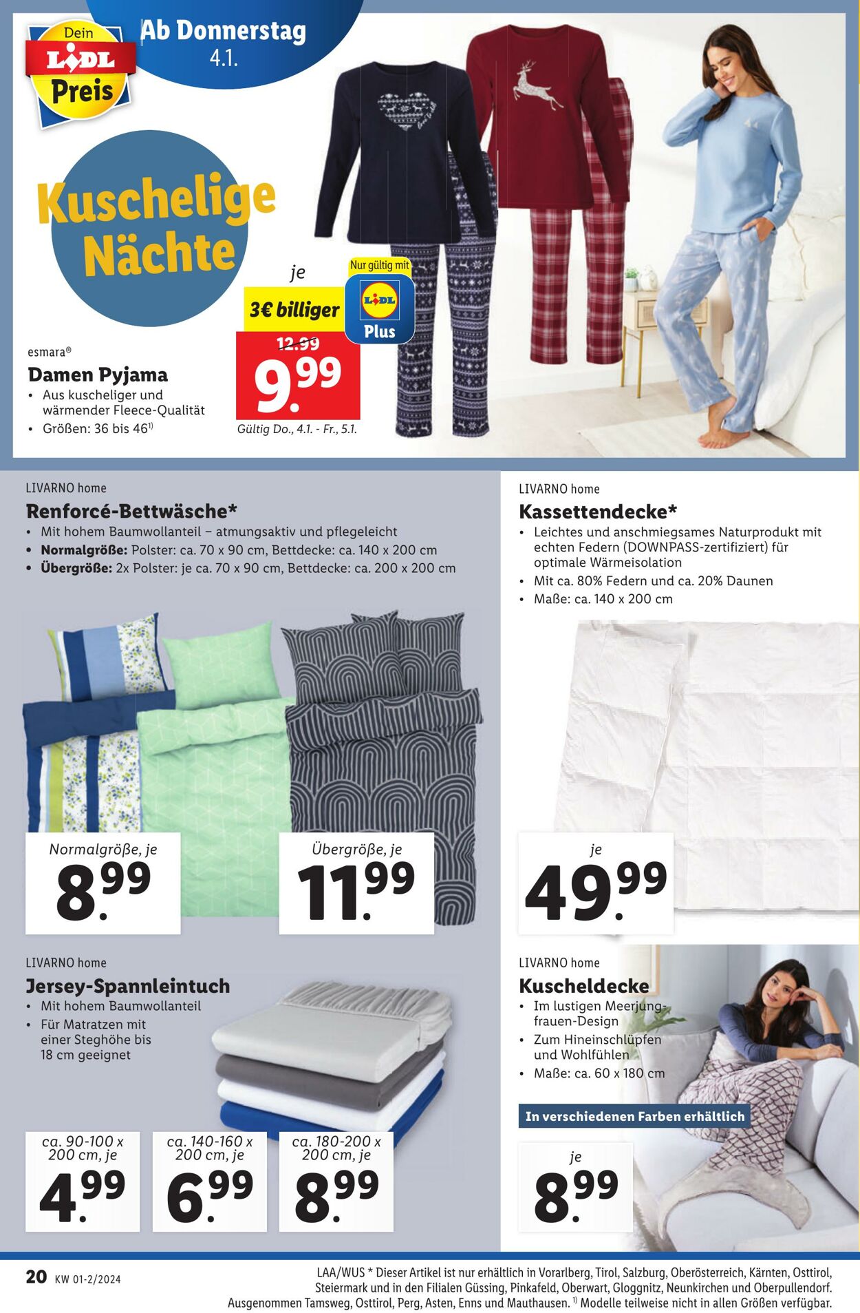 Prospekt Lidl 04.01.2024 - 10.01.2024