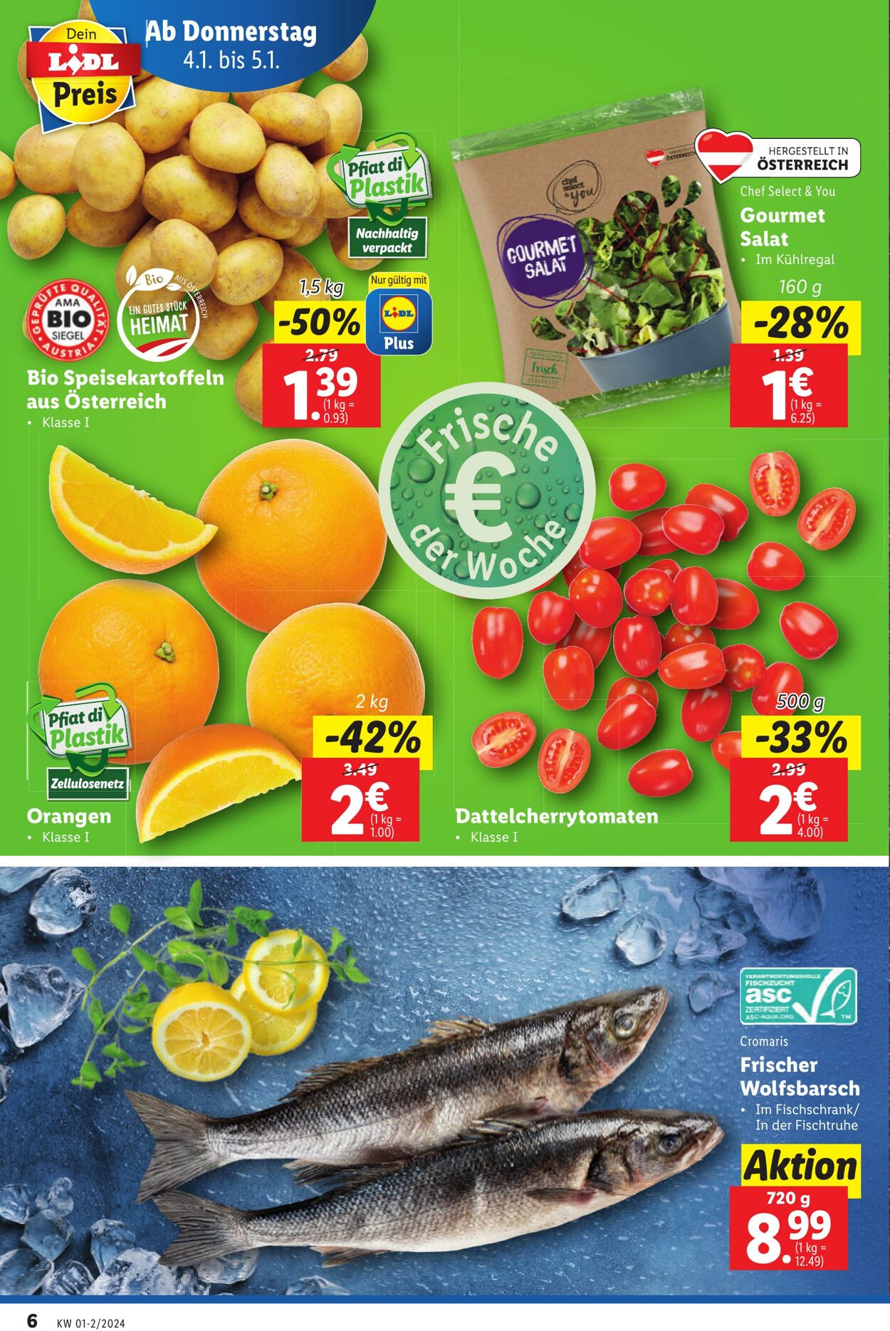 Prospekt Lidl 04.01.2024 - 10.01.2024