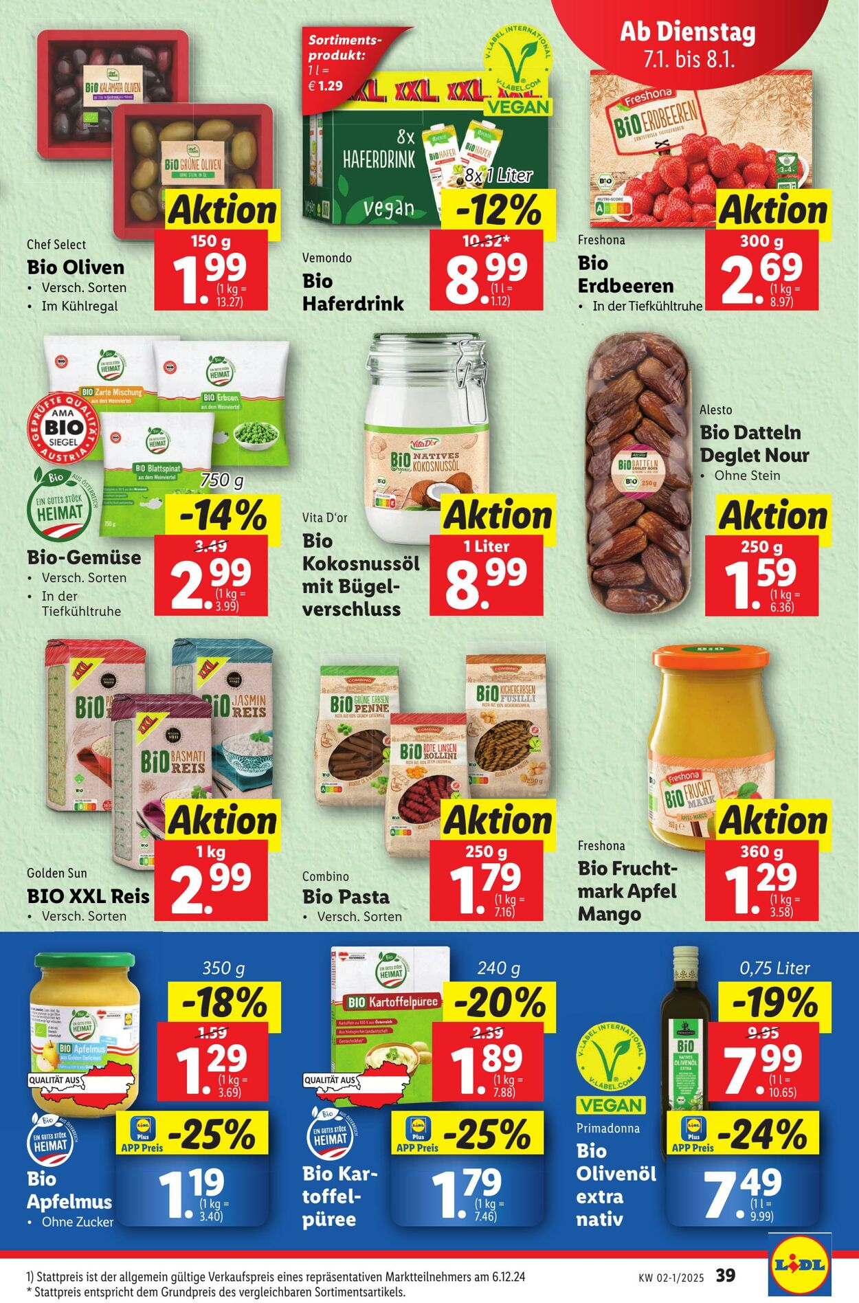 Prospekt Lidl 02.01.2025 - 08.01.2025