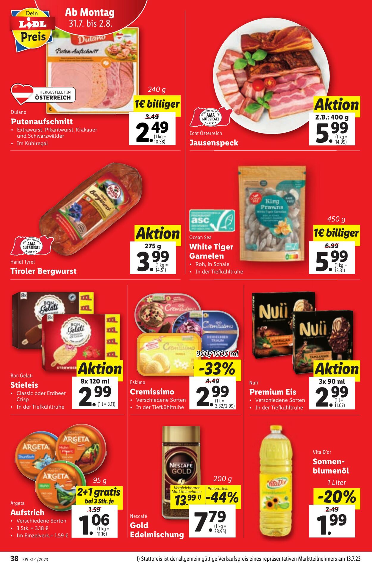 Prospekt Lidl 27.07.2023 - 02.08.2023