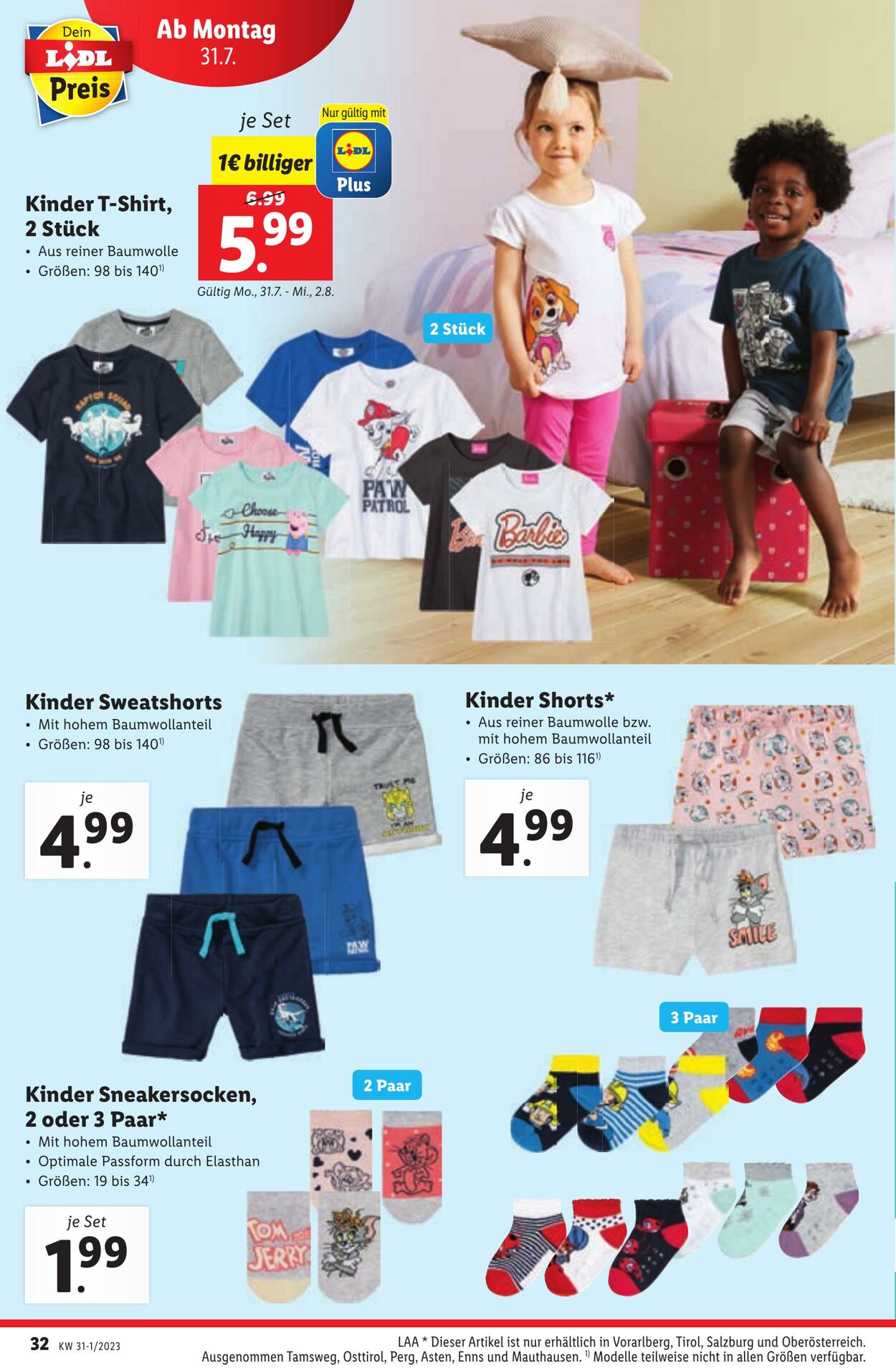 Prospekt Lidl 27.07.2023 - 02.08.2023