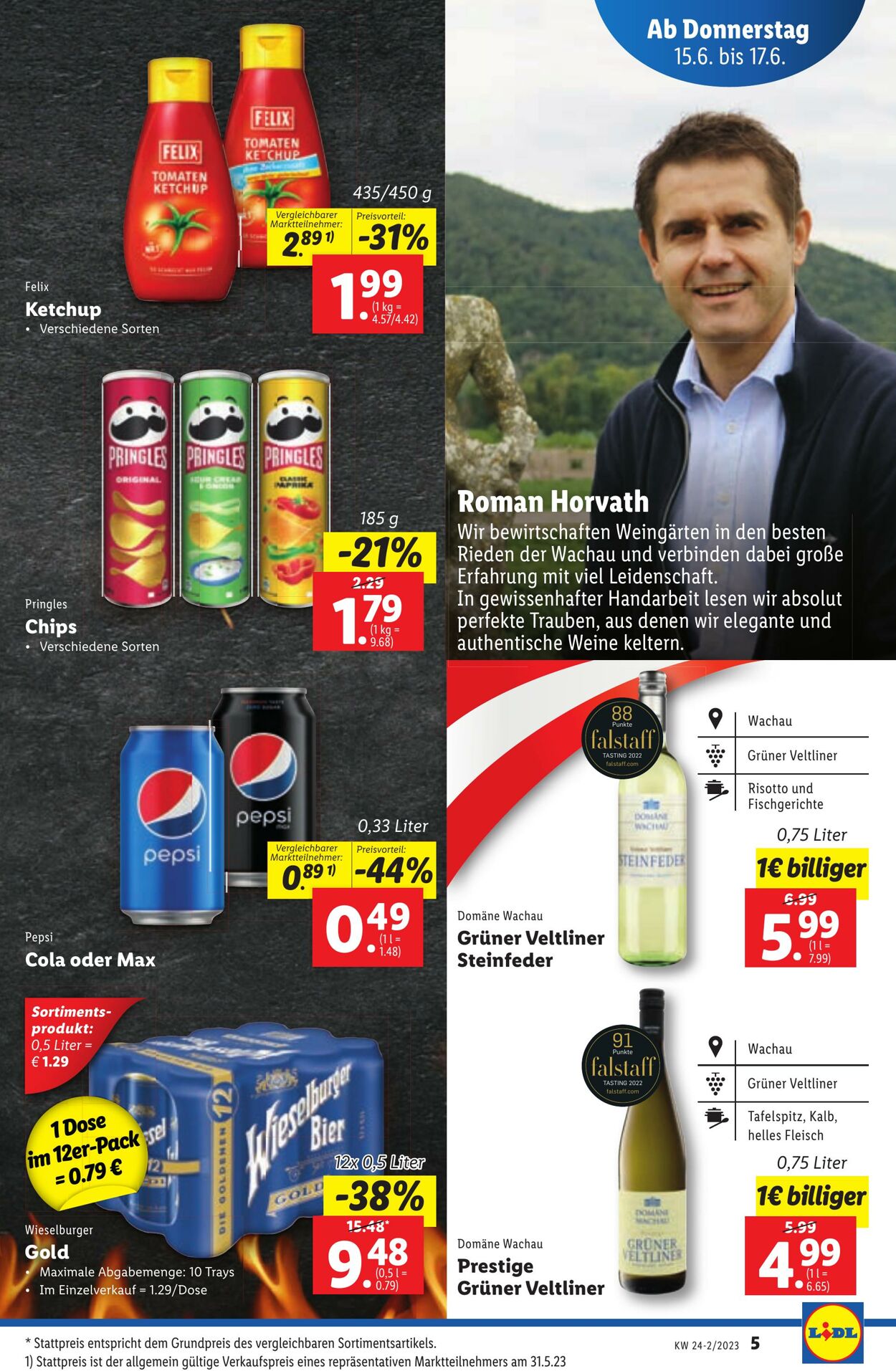 Prospekt Lidl 15.06.2023 - 21.06.2023