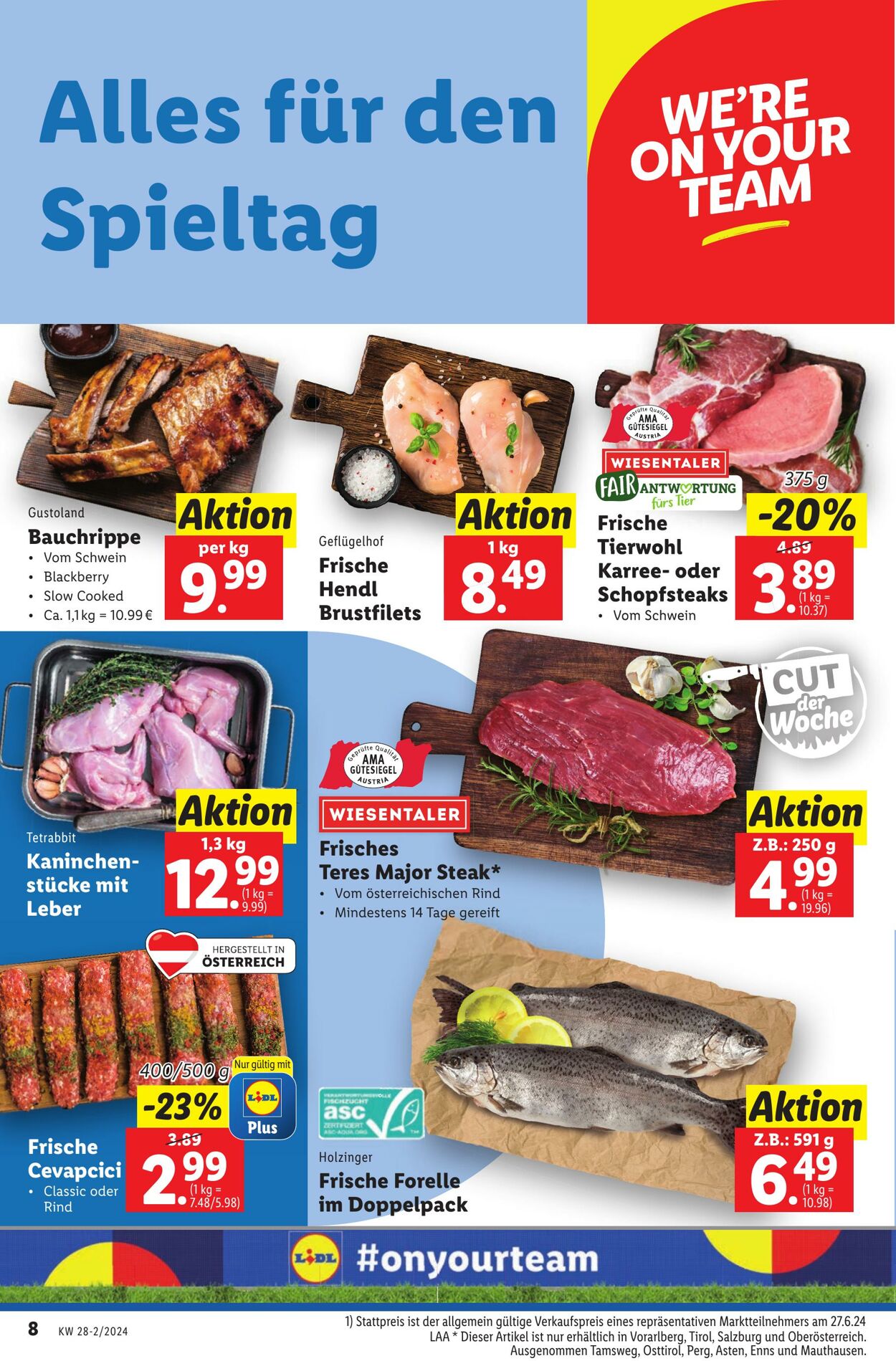 Prospekt Lidl 11.07.2024 - 17.07.2024