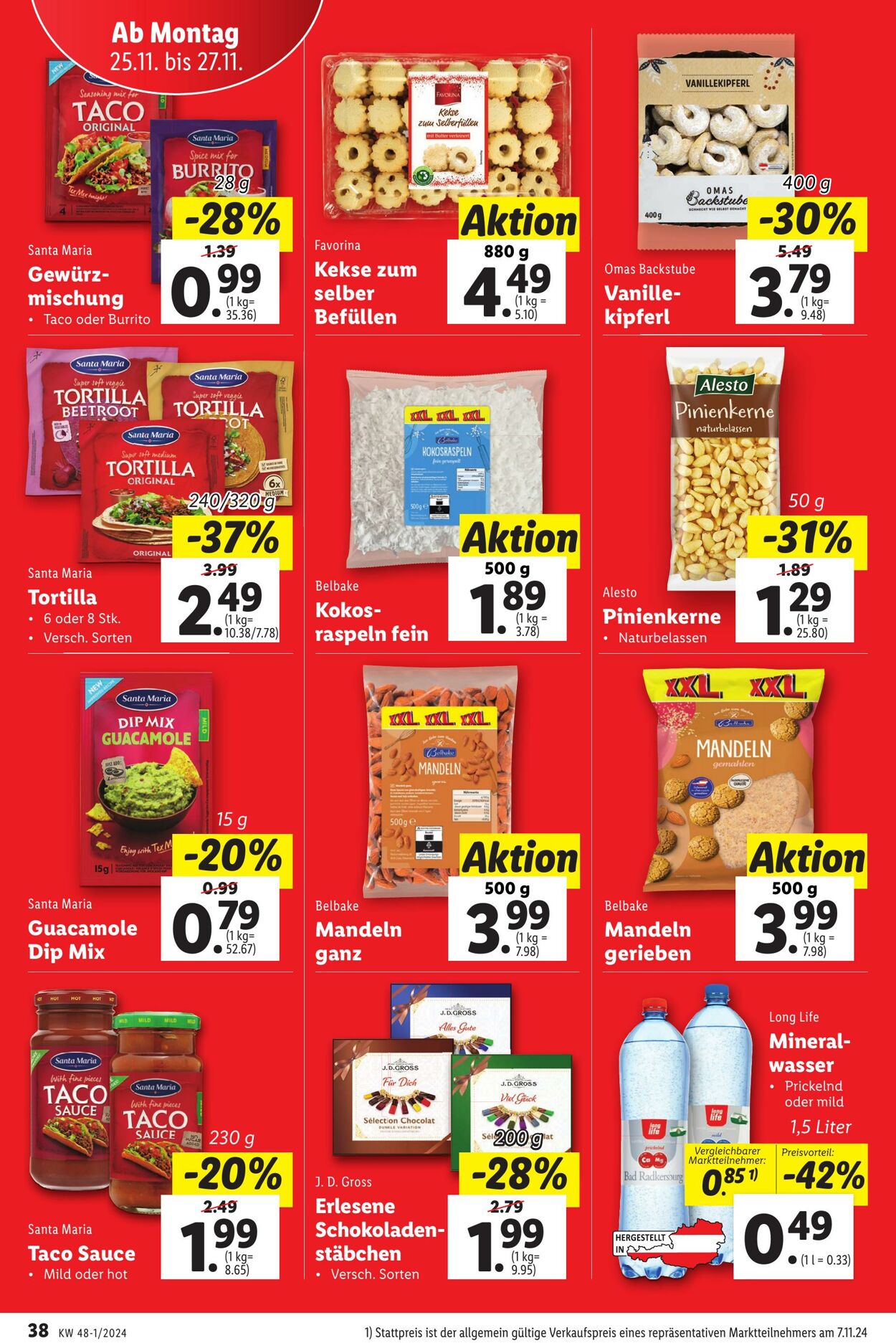 Prospekt Lidl 21.11.2024 - 27.11.2024