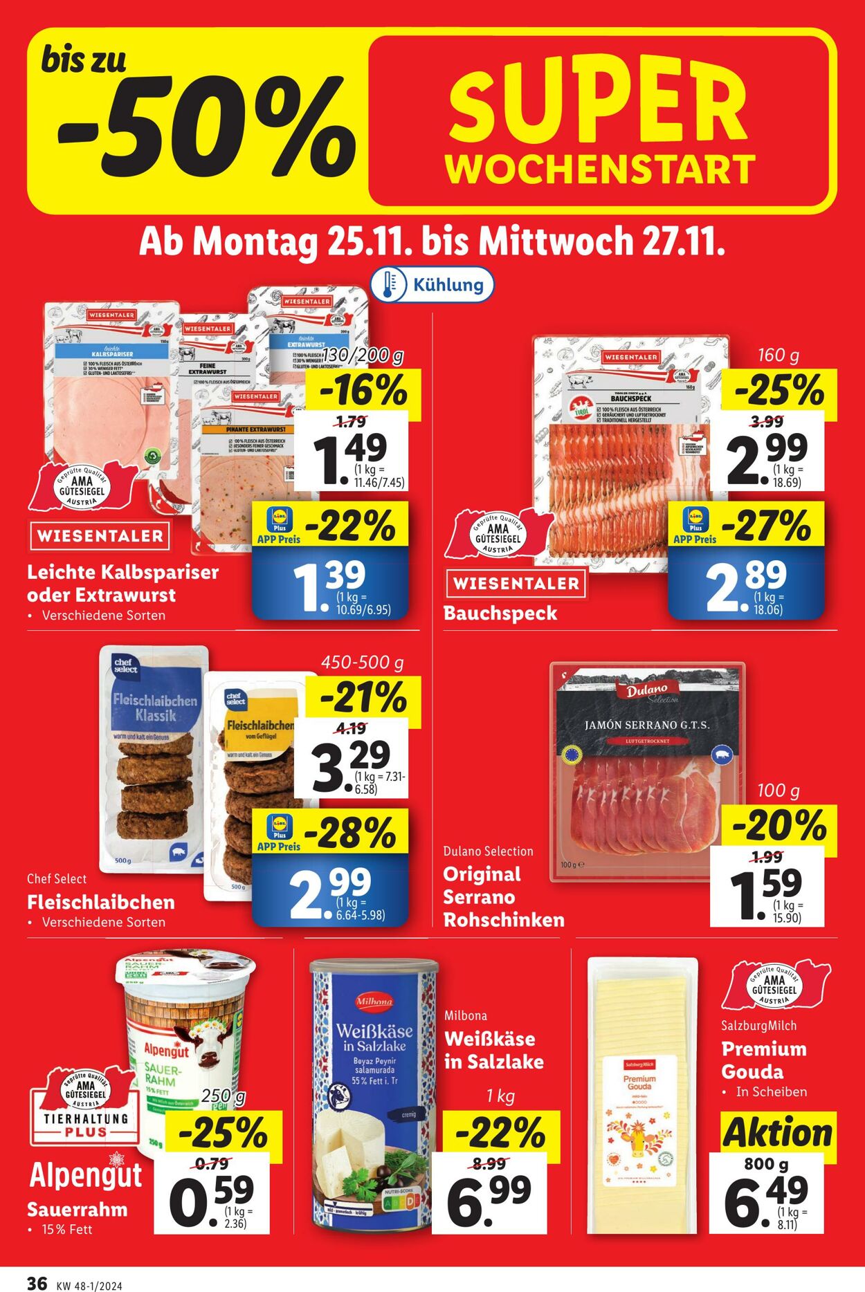 Prospekt Lidl 21.11.2024 - 27.11.2024