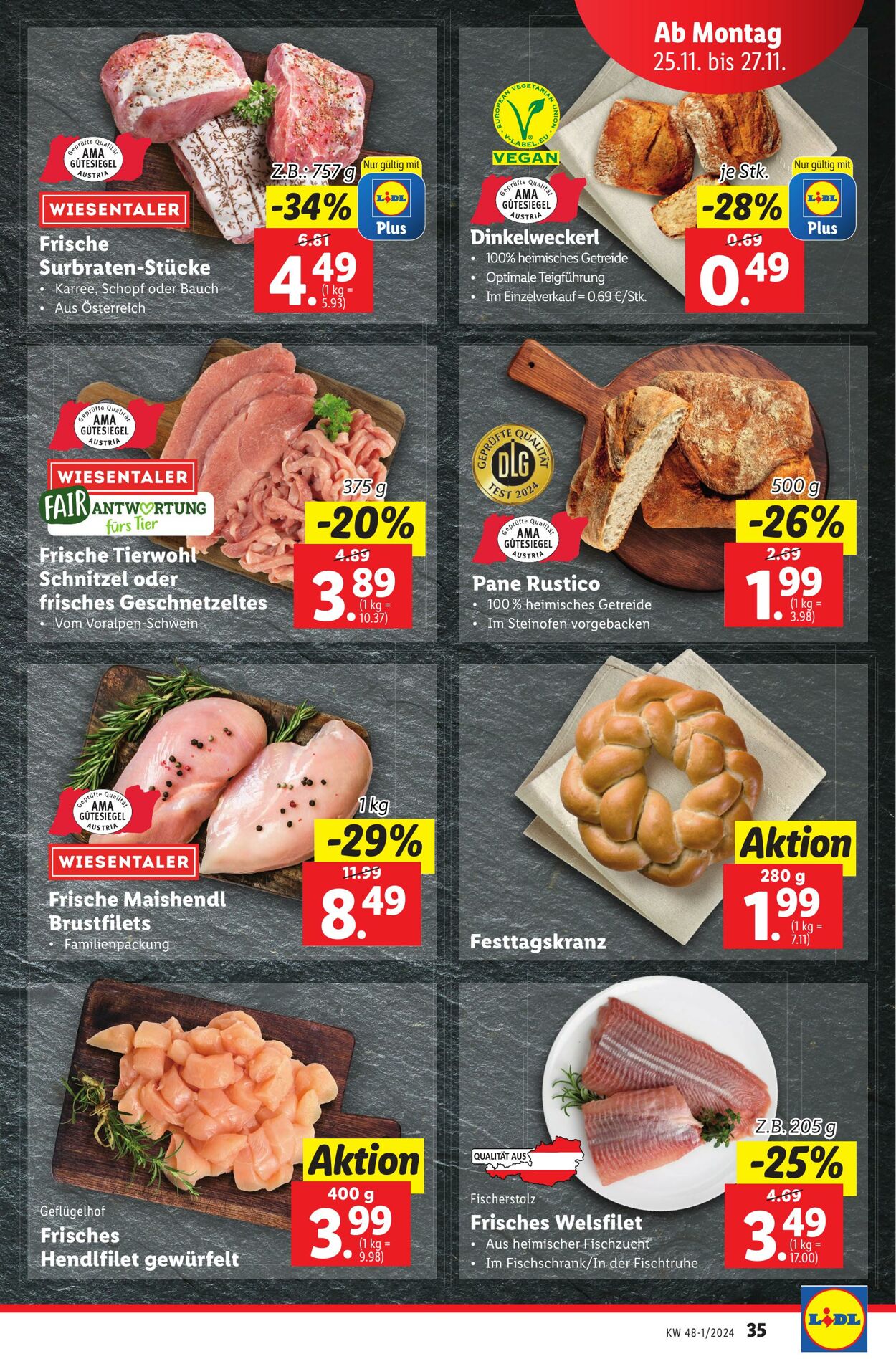 Prospekt Lidl 21.11.2024 - 27.11.2024