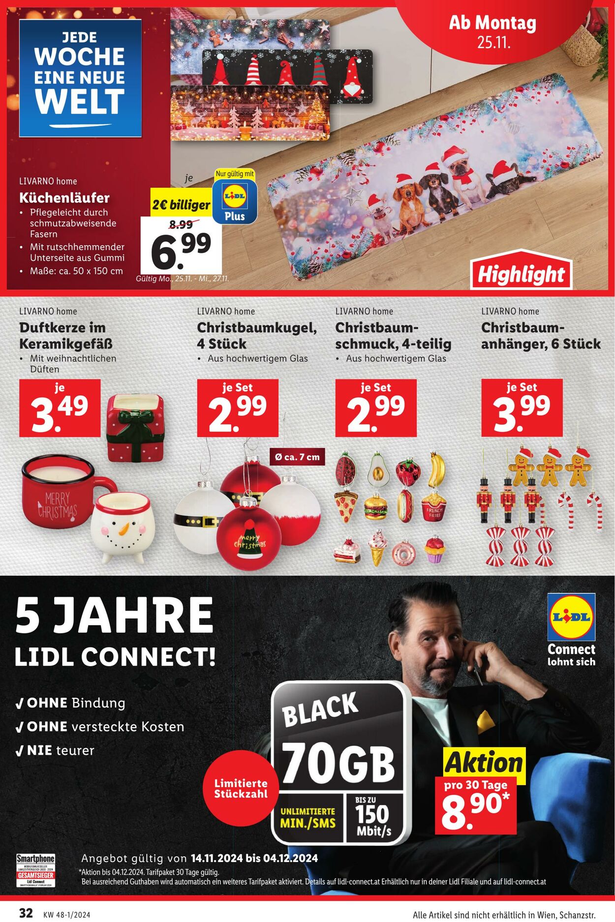 Prospekt Lidl 21.11.2024 - 27.11.2024