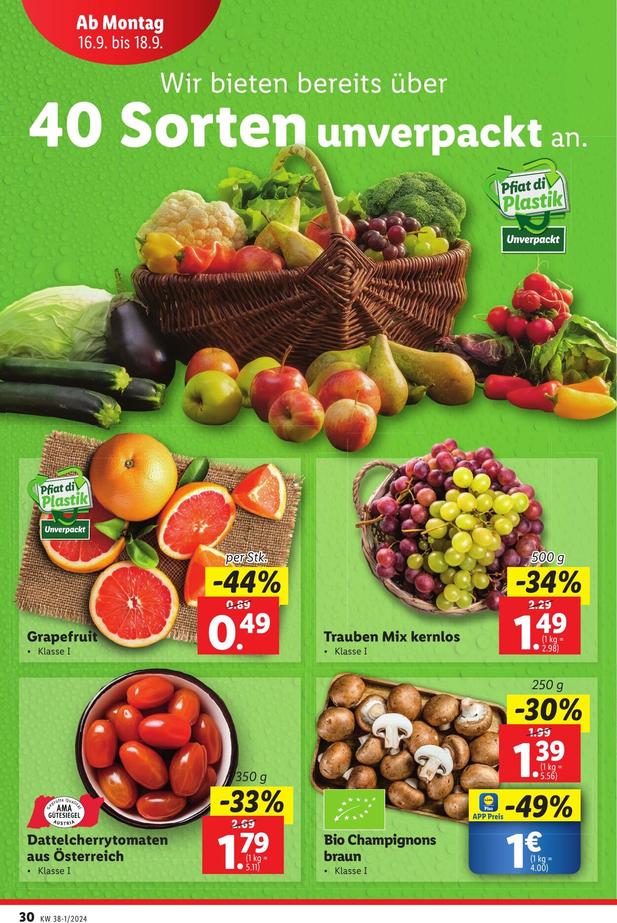 Prospekt Lidl 12.09.2024 - 18.09.2024