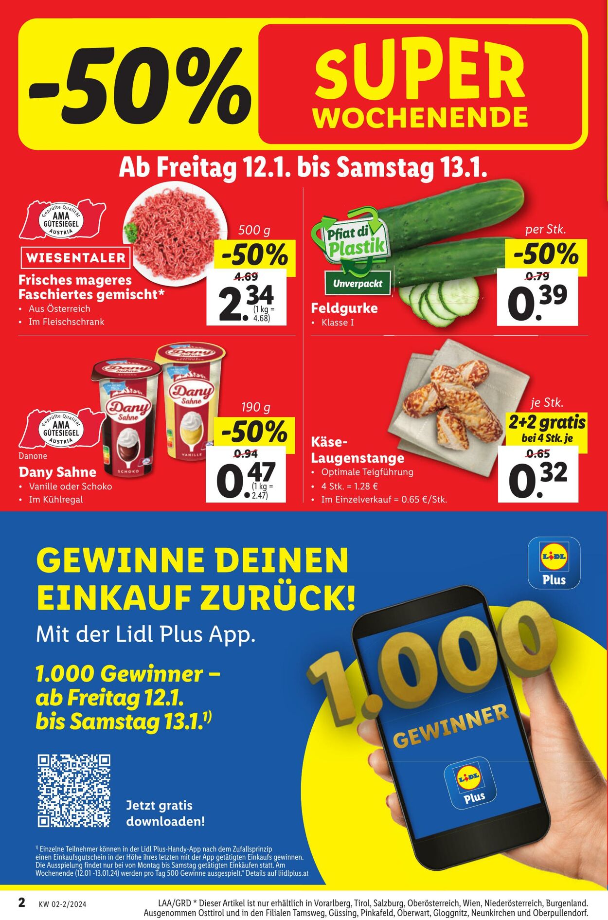 Prospekt Lidl 11.01.2024 - 13.01.2024