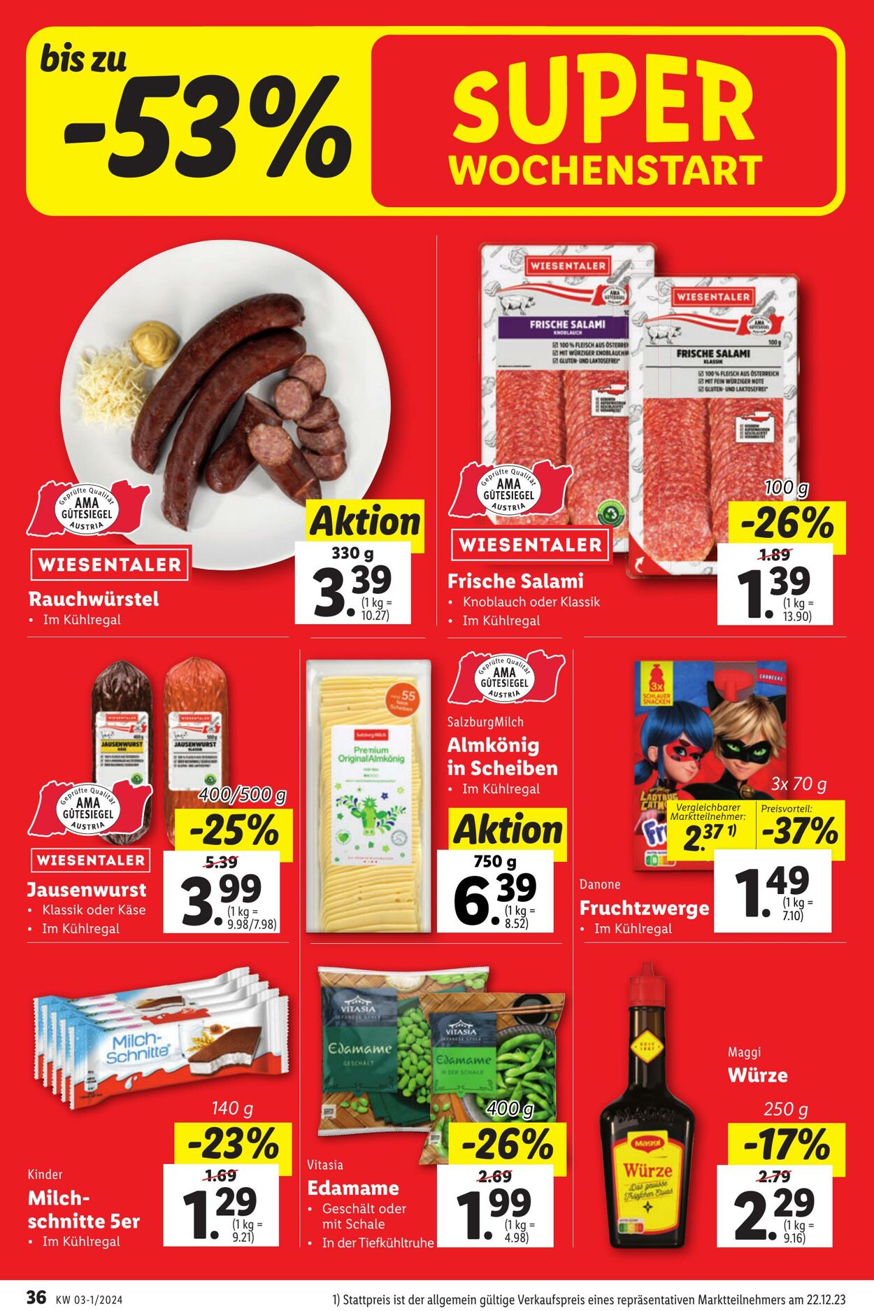 Prospekt Lidl 11.01.2024 - 13.01.2024