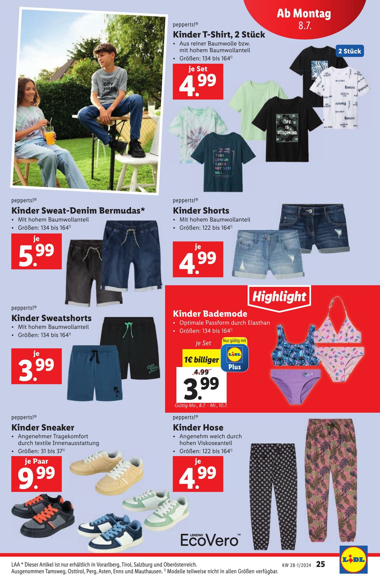 Prospekt Lidl 04.07.2024 - 10.07.2024