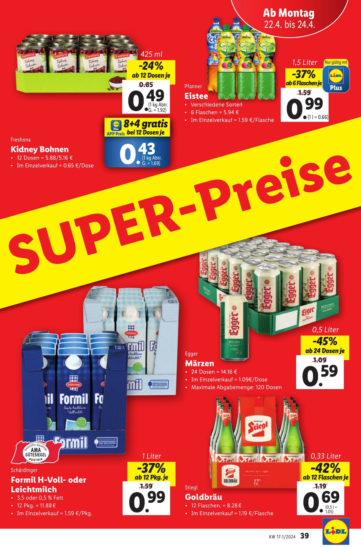 Prospekt Lidl 18.04.2024 - 24.04.2024