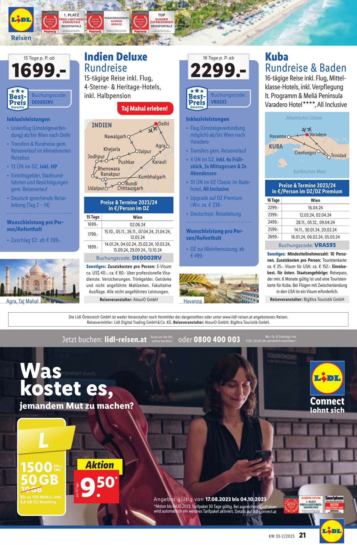 Prospekt Lidl 17.08.2023 - 19.08.2023