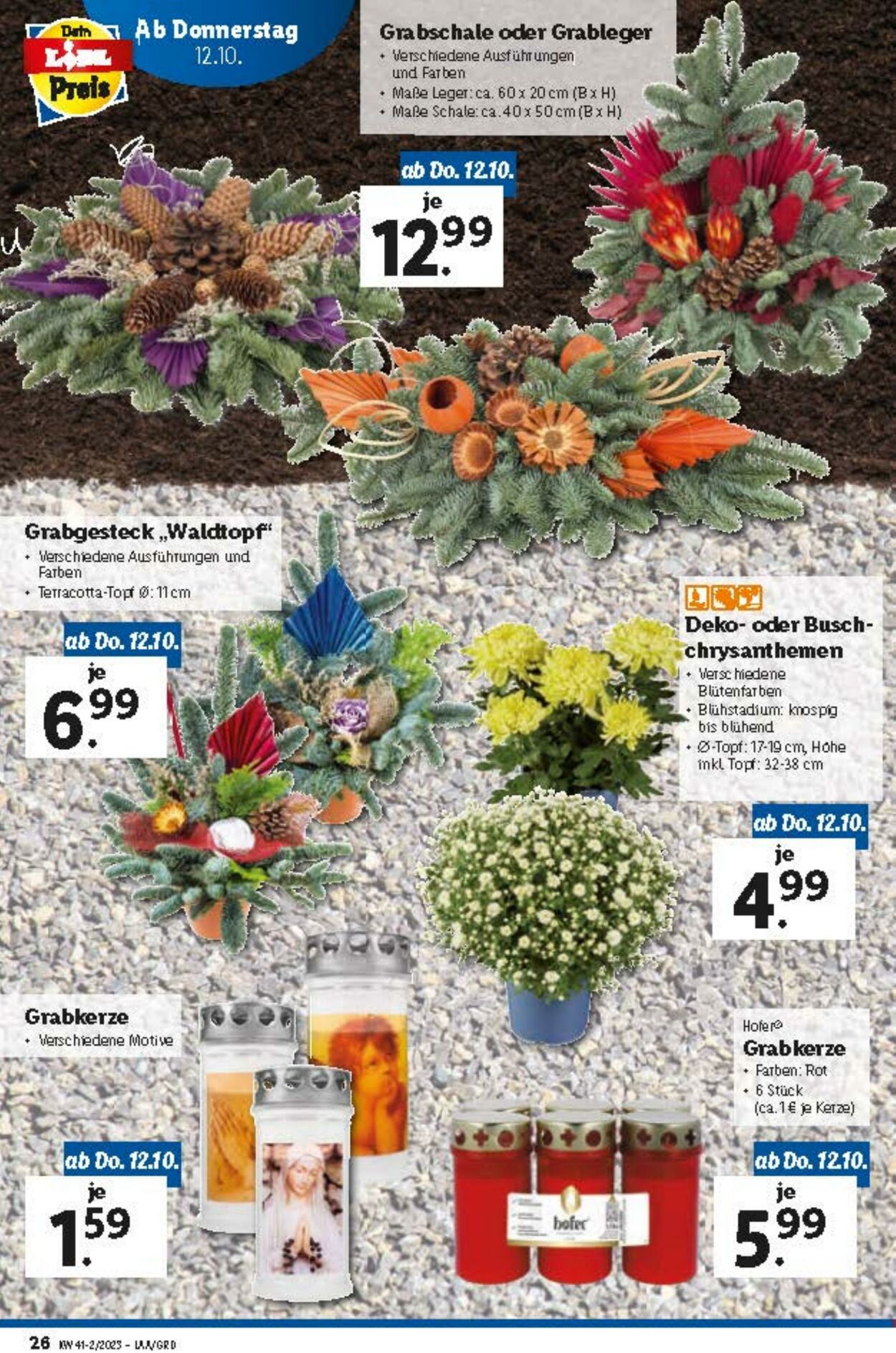 Prospekt Lidl 12.10.2023 - 14.10.2023