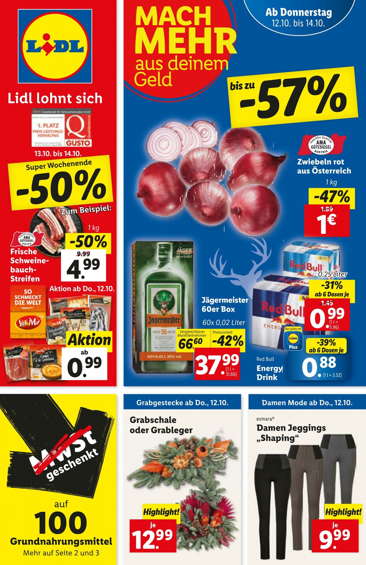 Prospekt Lidl 12.10.2023 - 14.10.2023