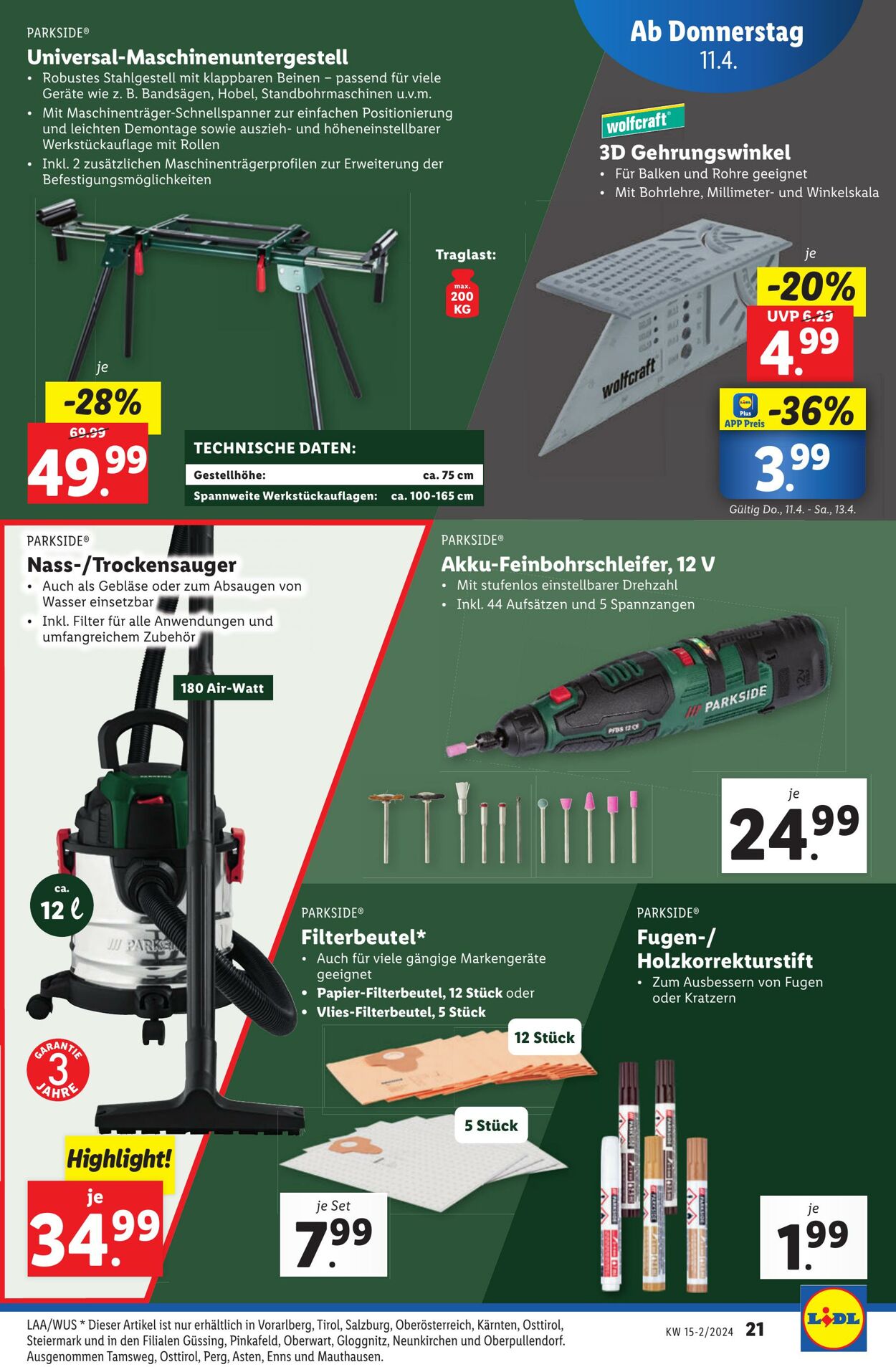 Prospekt Lidl 11.04.2024 - 17.04.2024