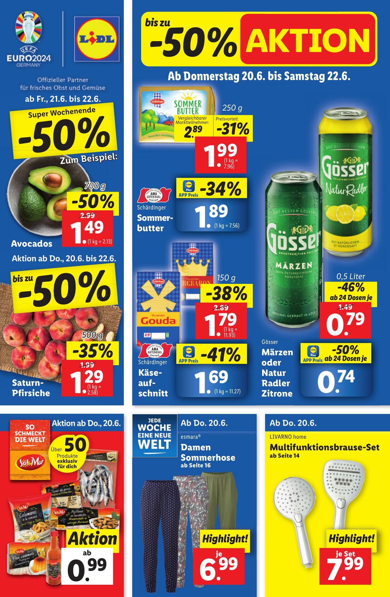 Prospekt Lidl 20.06.2024 - 26.06.2024