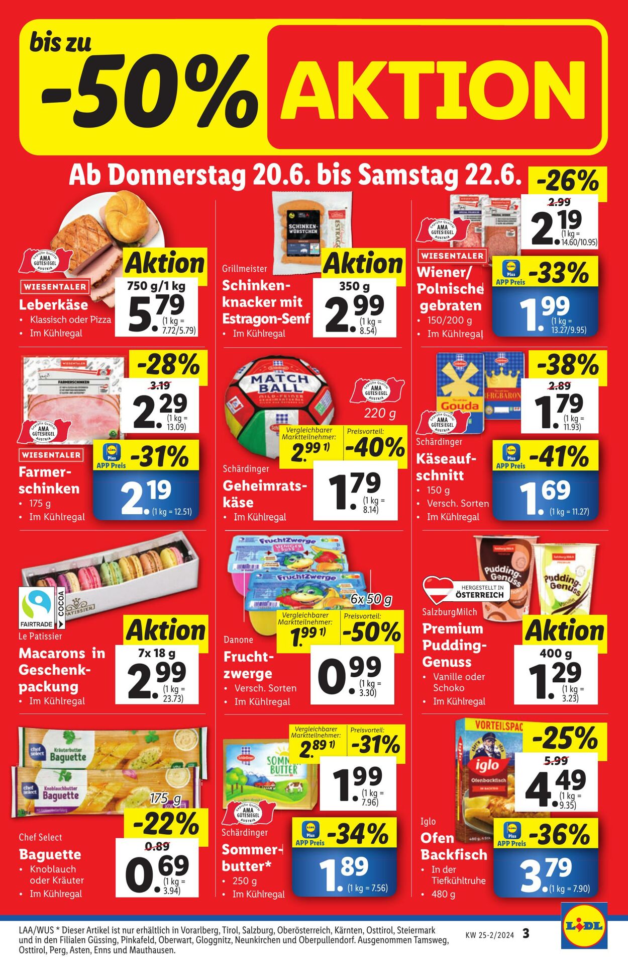 Prospekt Lidl 20.06.2024 - 26.06.2024