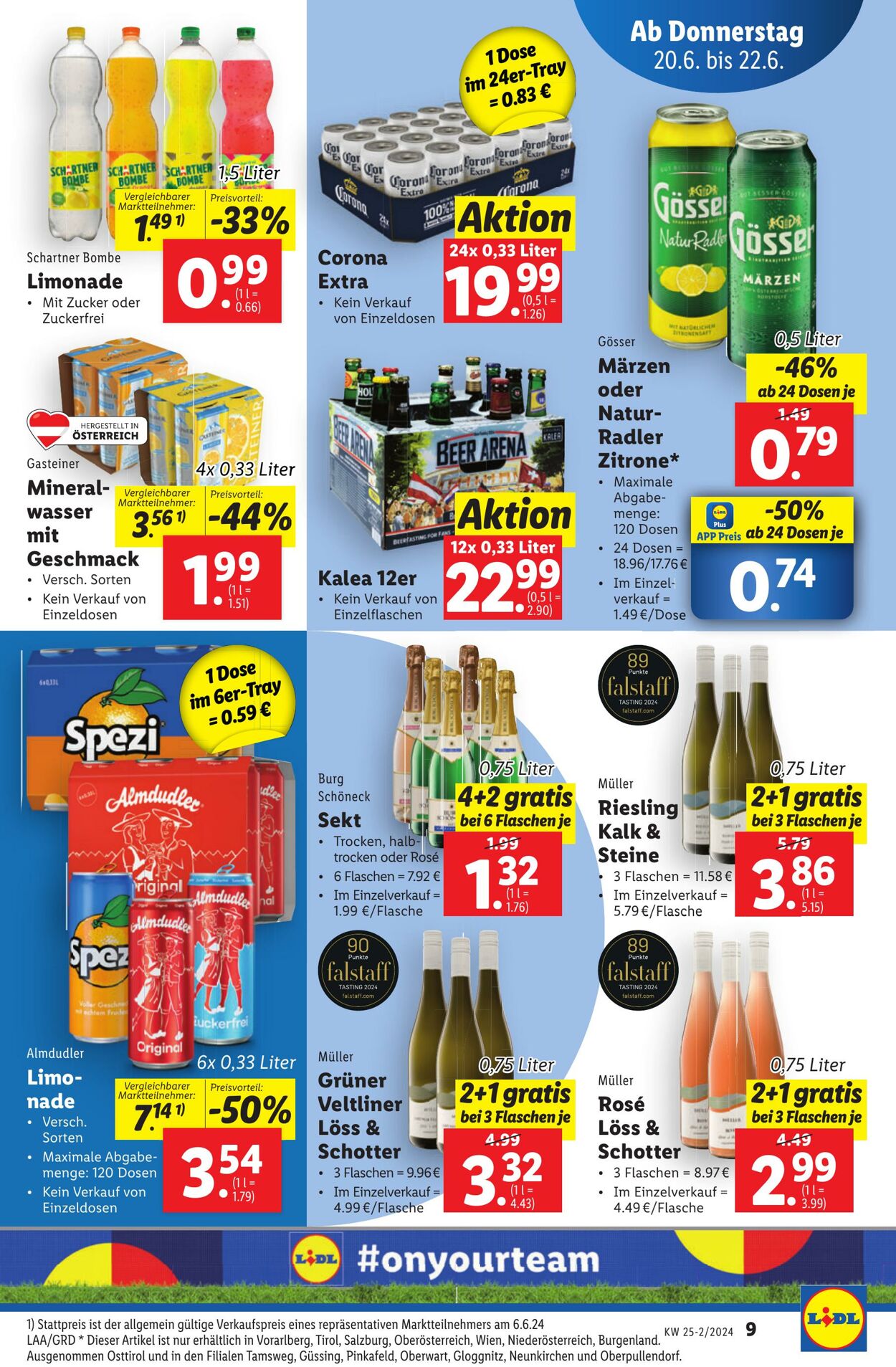 Prospekt Lidl 20.06.2024 - 26.06.2024