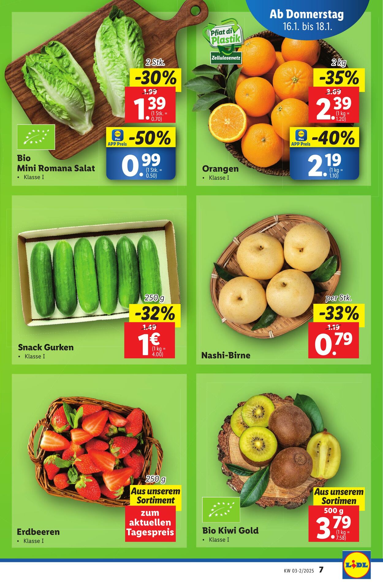 Prospekt Lidl 16.01.2025 - 22.01.2025