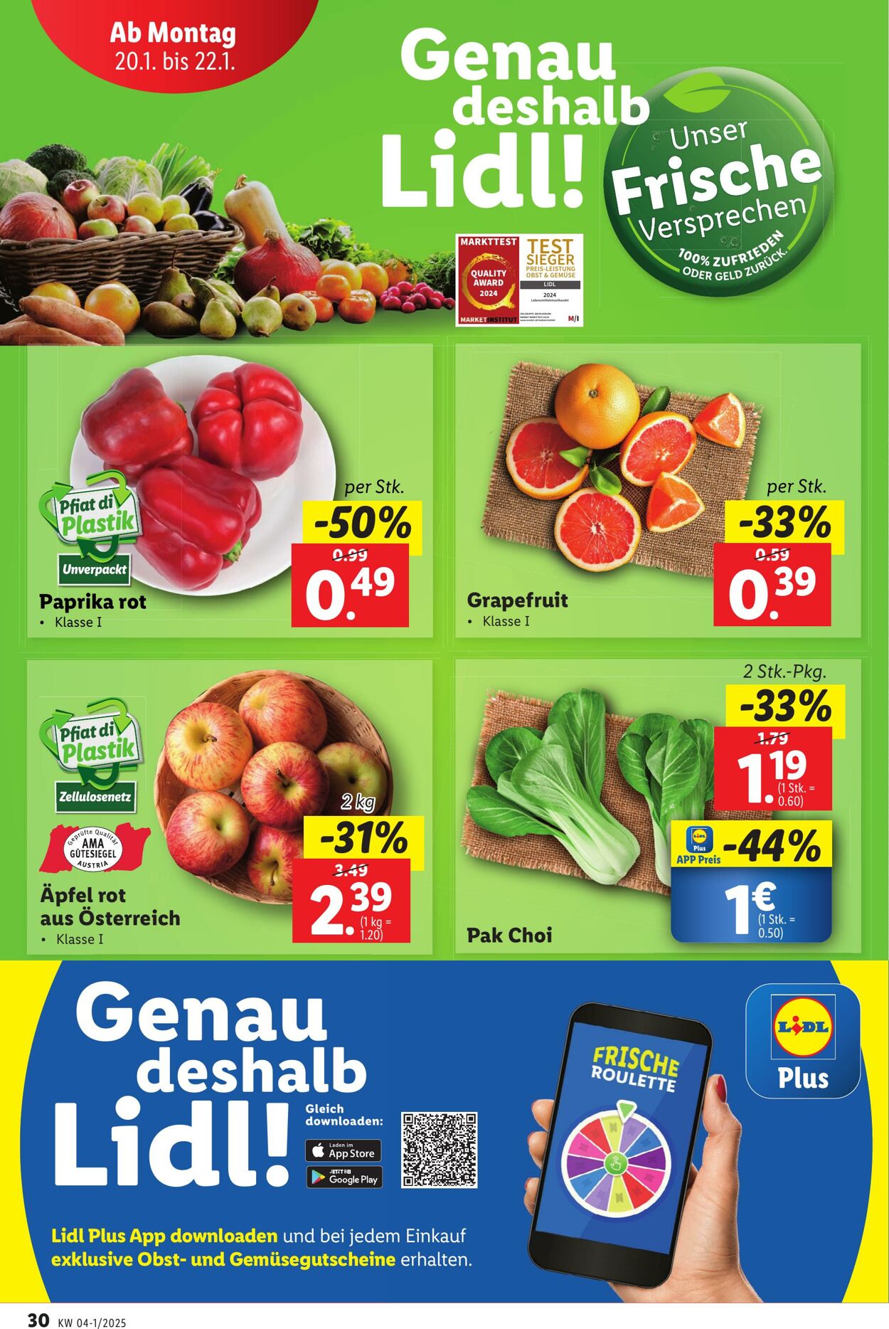 Prospekt Lidl 16.01.2025 - 22.01.2025