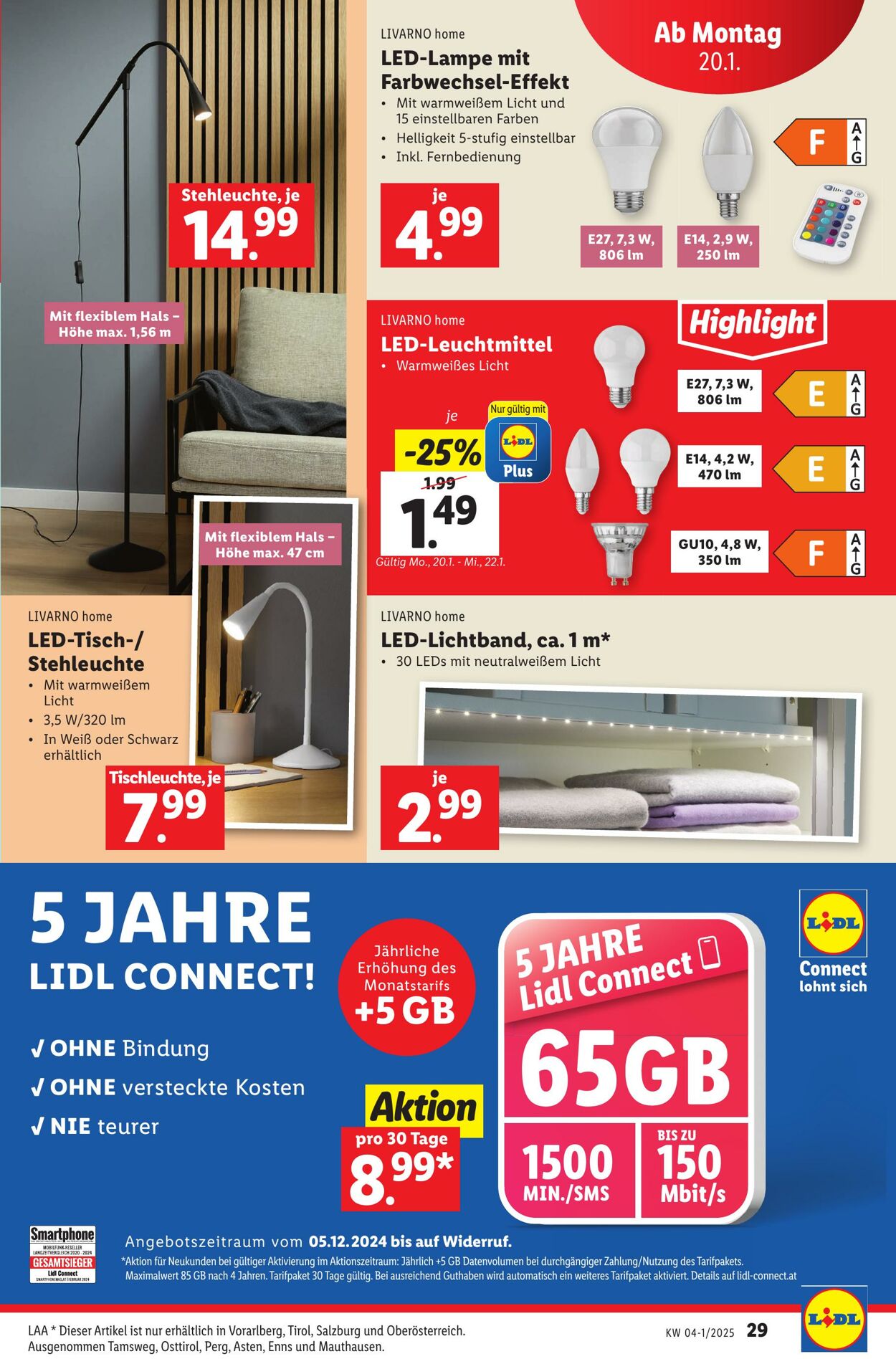 Prospekt Lidl 16.01.2025 - 22.01.2025