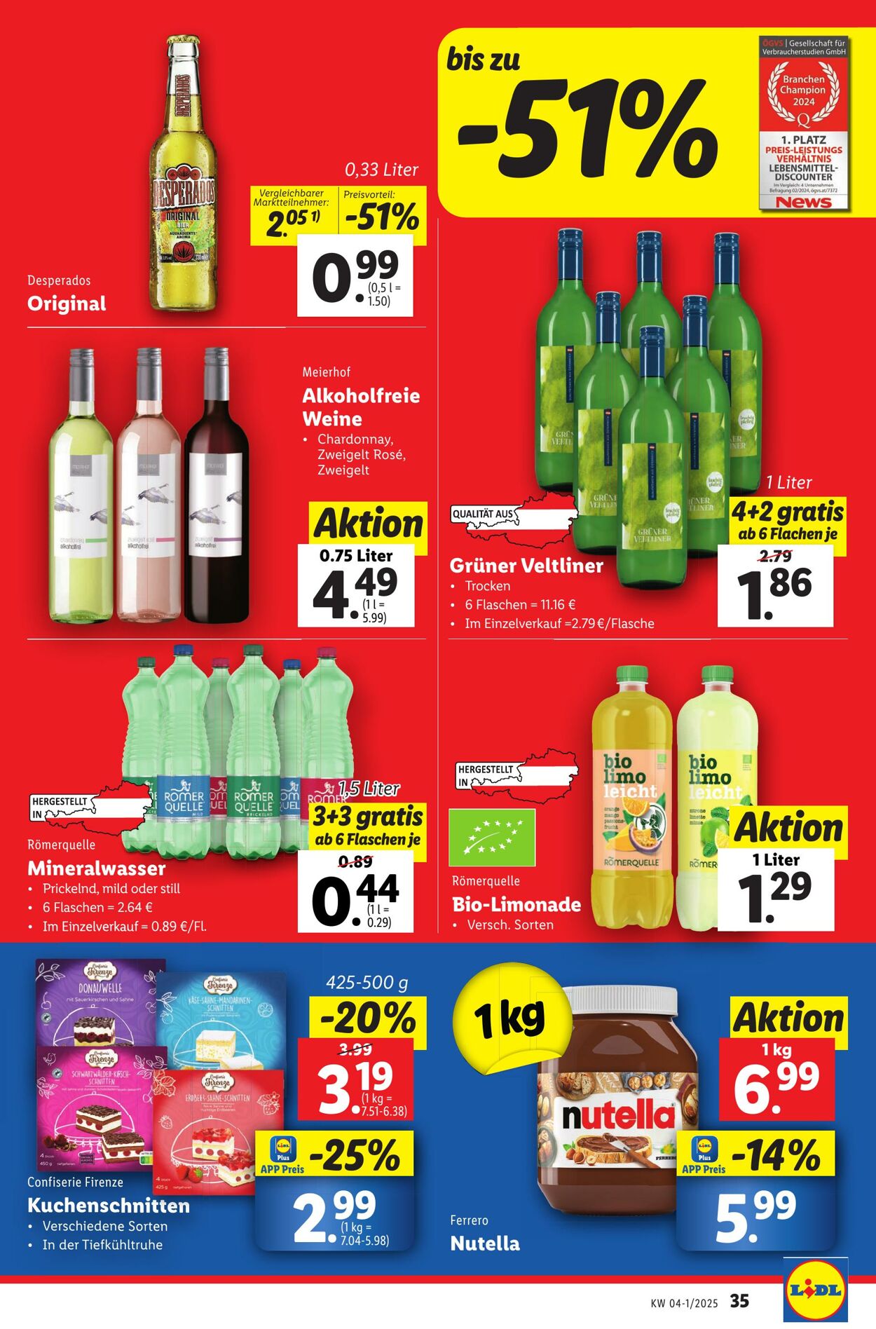 Prospekt Lidl 16.01.2025 - 22.01.2025