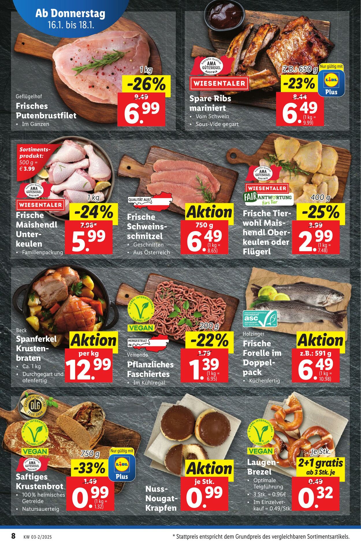 Prospekt Lidl 16.01.2025 - 22.01.2025