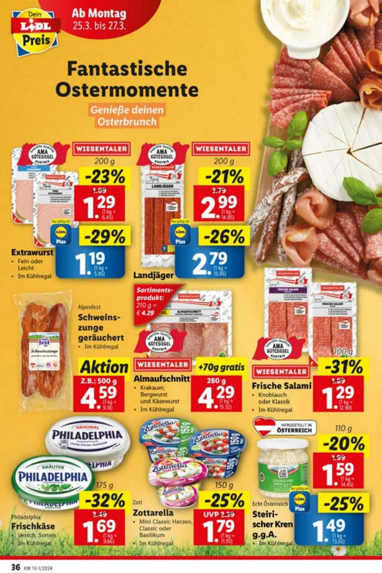 Prospekt Lidl 21.03.2024 - 27.03.2024