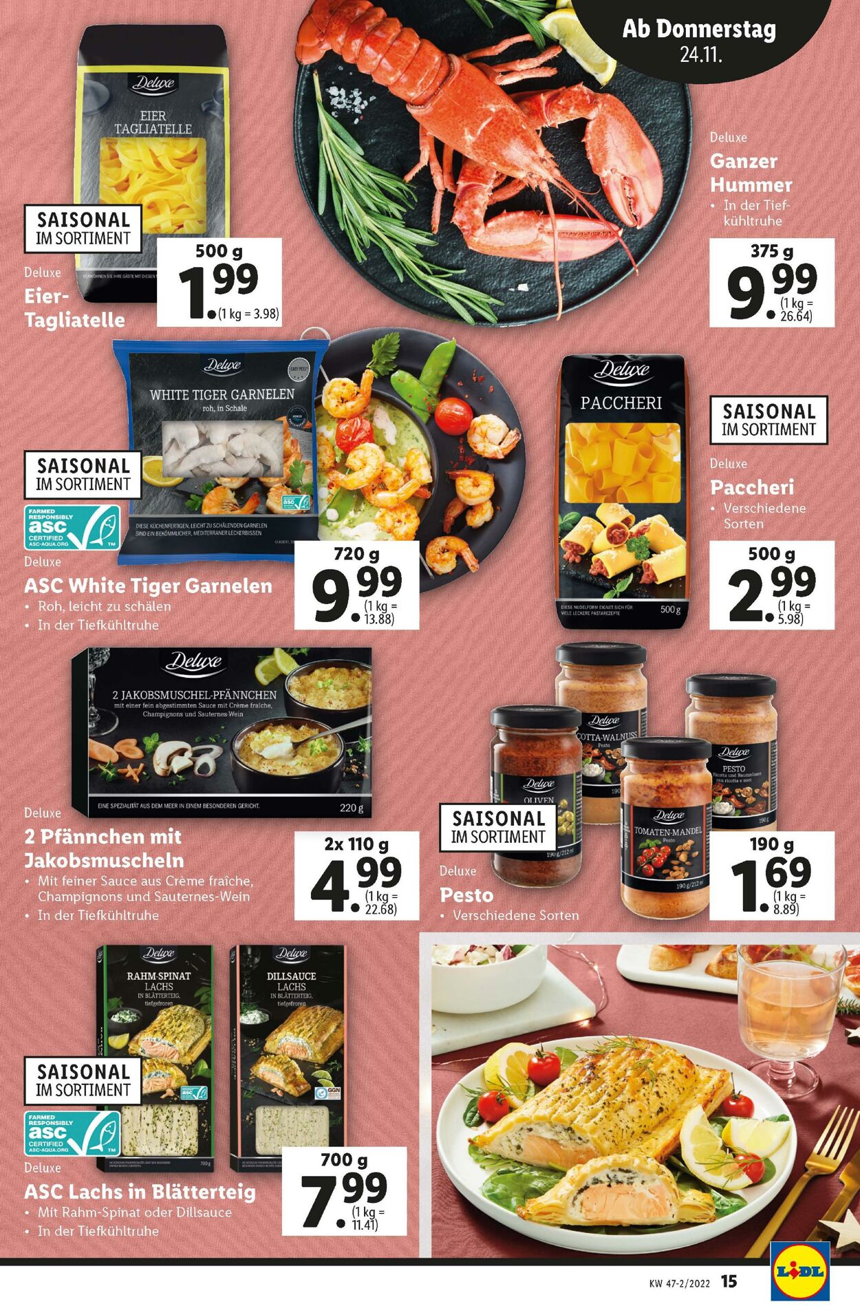 Prospekt Lidl 24.11.2022 - 30.11.2022