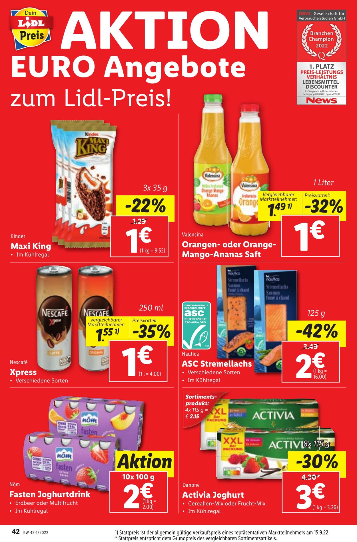 Prospekt Lidl 13.10.2022 - 19.10.2022