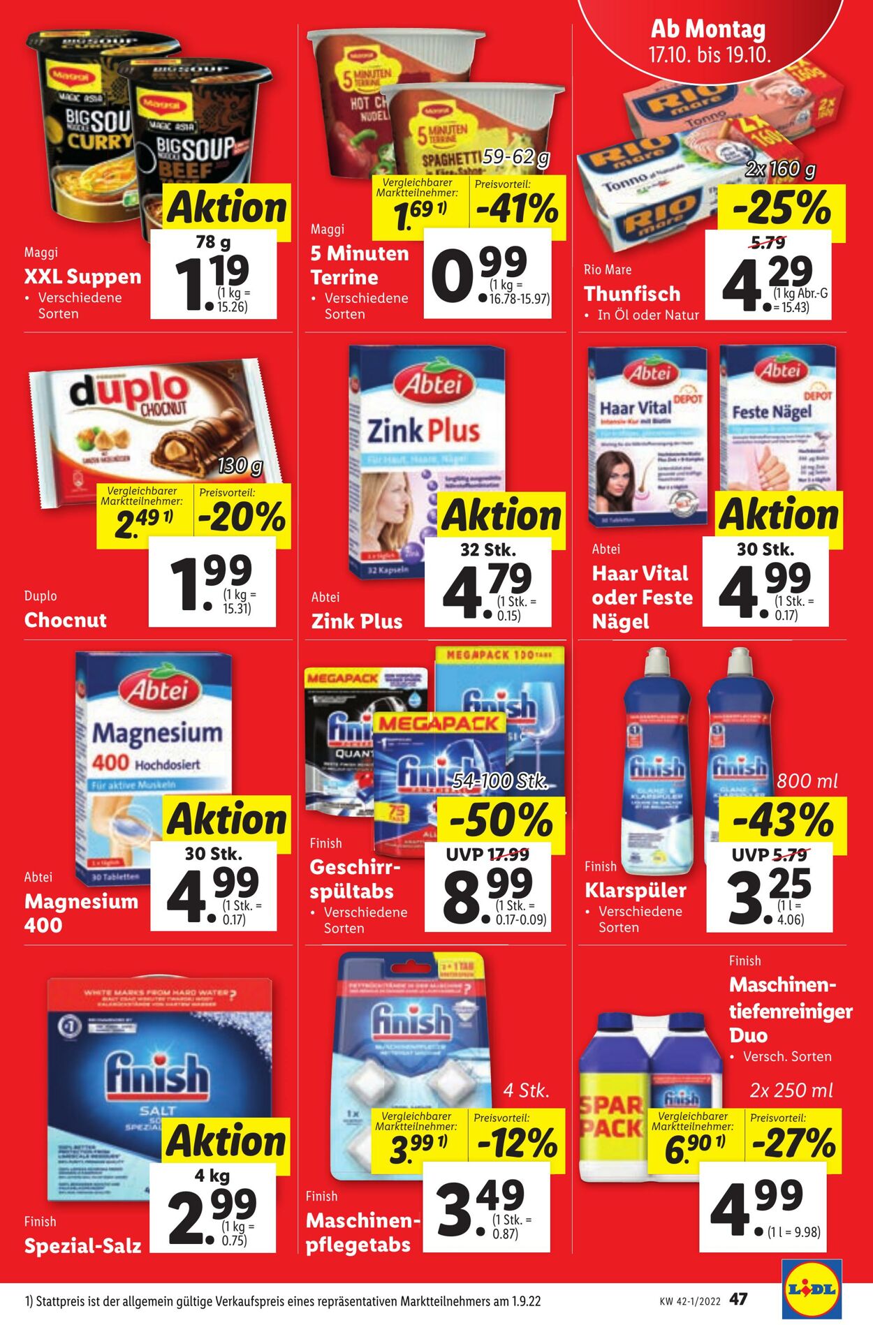 Prospekt Lidl 13.10.2022 - 19.10.2022