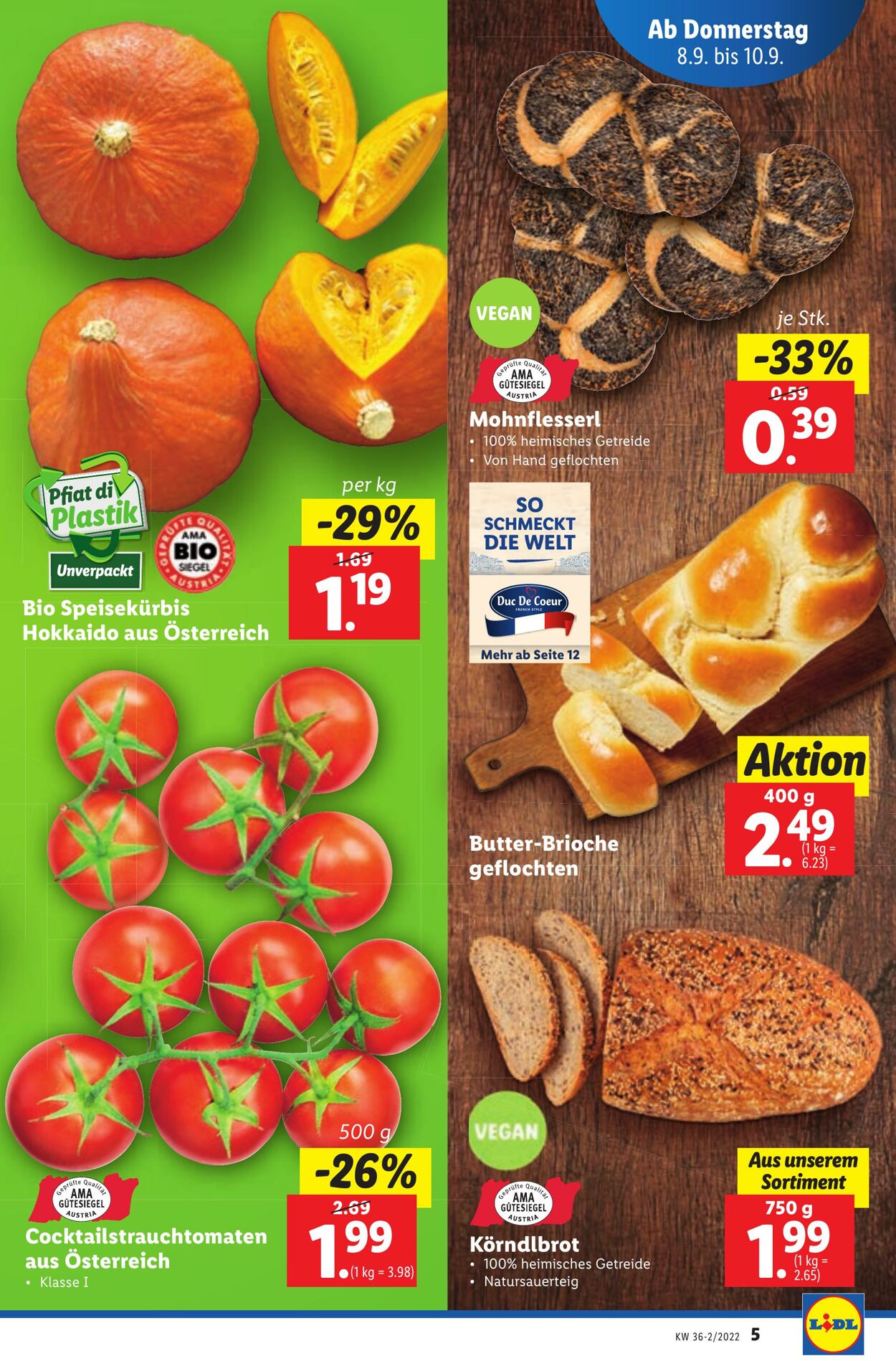 Prospekt Lidl 08.09.2022 - 14.09.2022