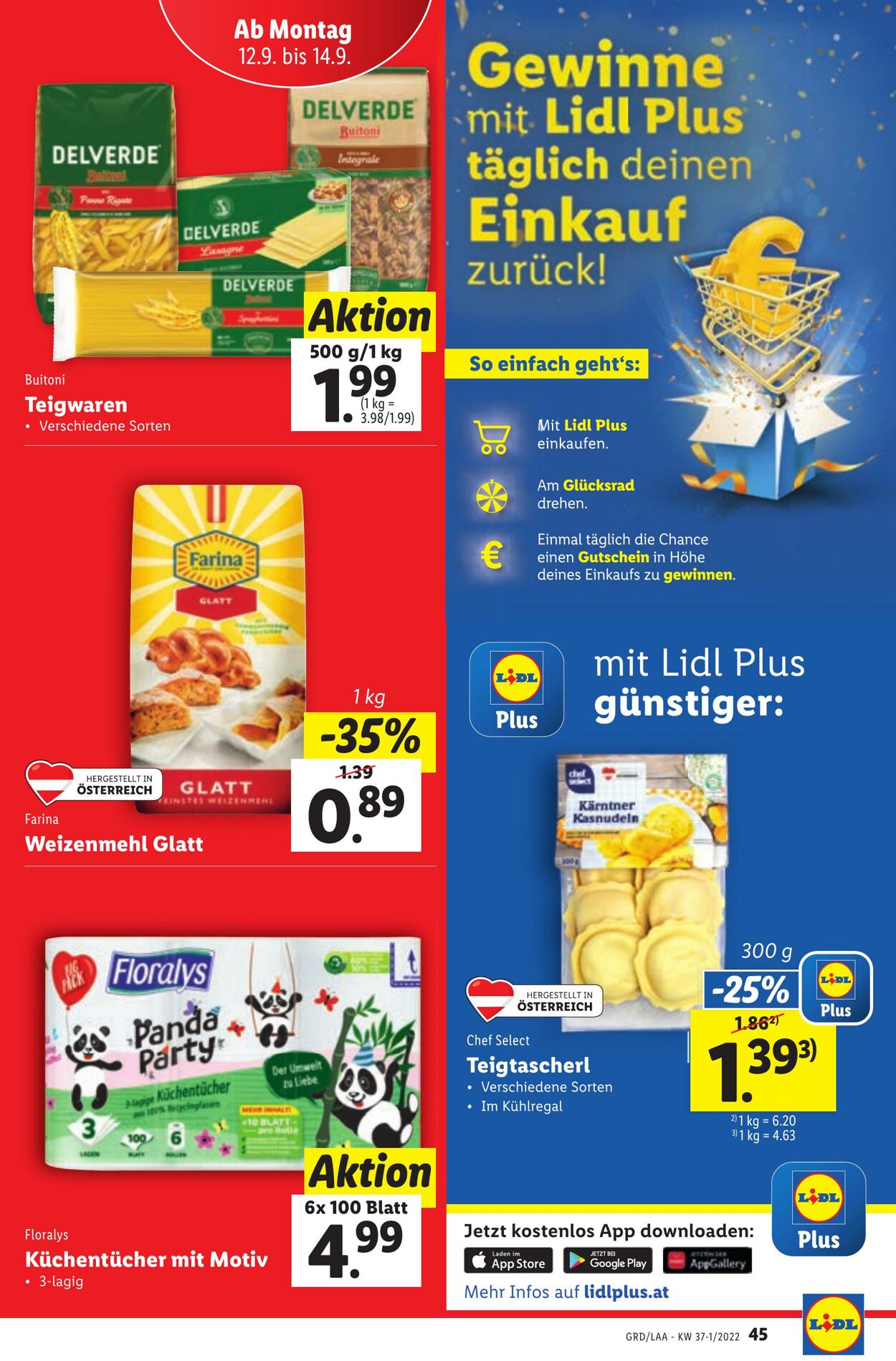 Prospekt Lidl 08.09.2022 - 14.09.2022