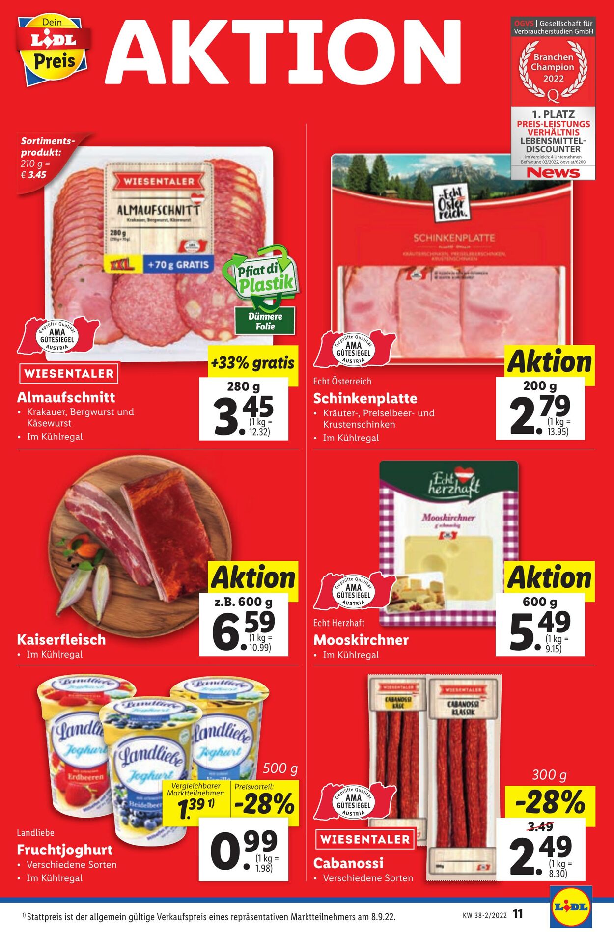 Prospekt Lidl 22.09.2022 - 28.09.2022